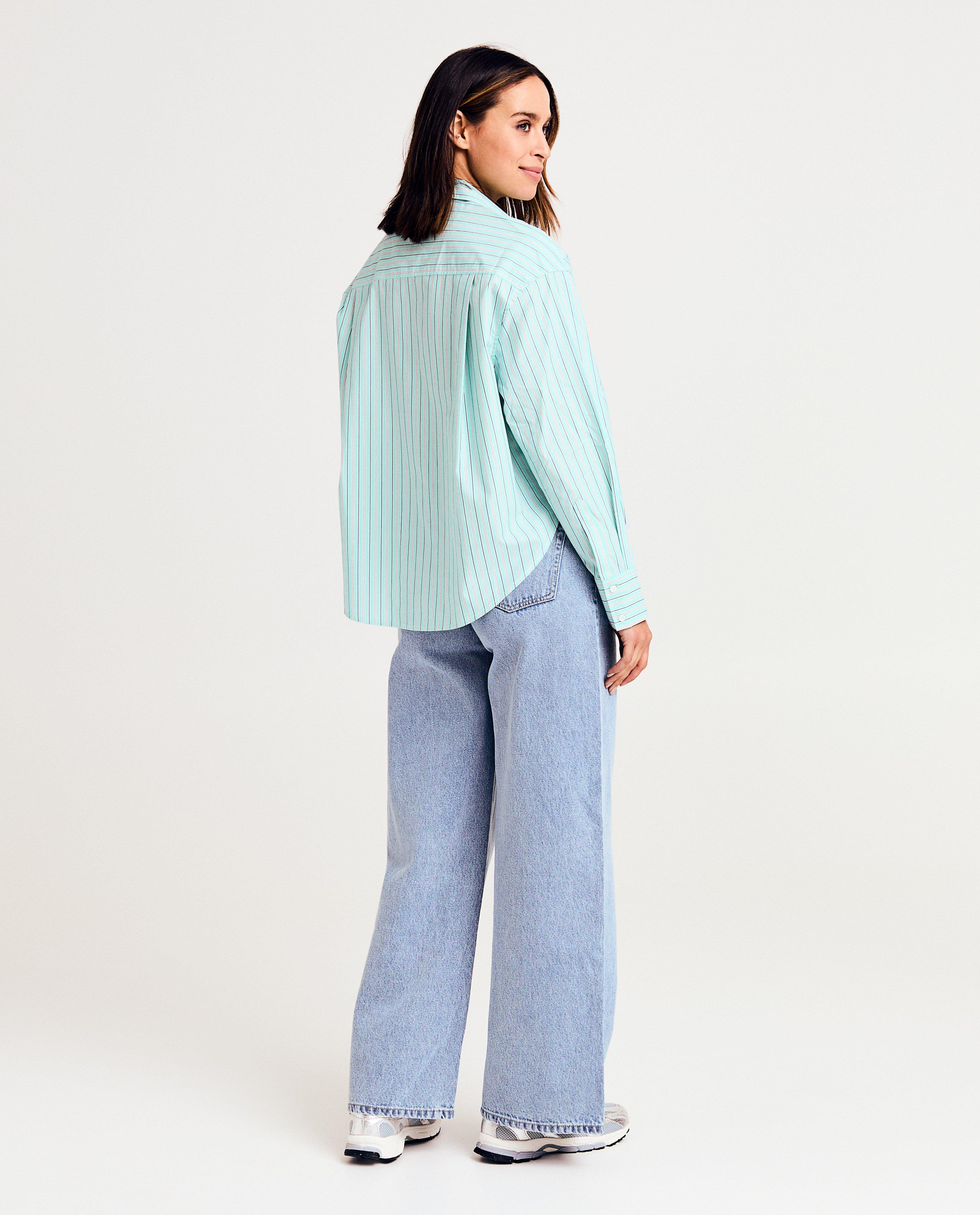 Jeans - Blauwe jeans, wide fit