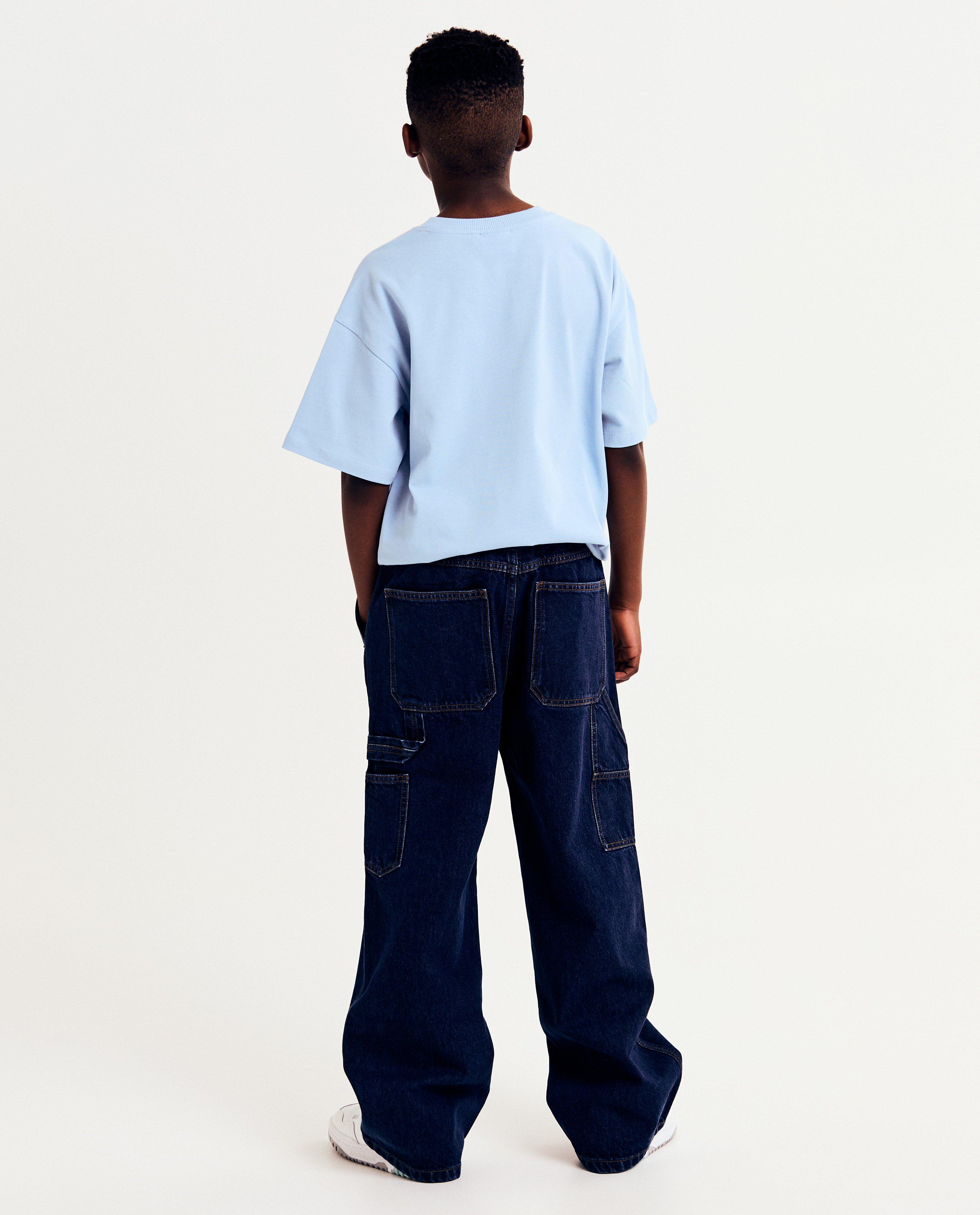 Jeans - Jeans met carpenter details, skater fit, 6-14 jaar