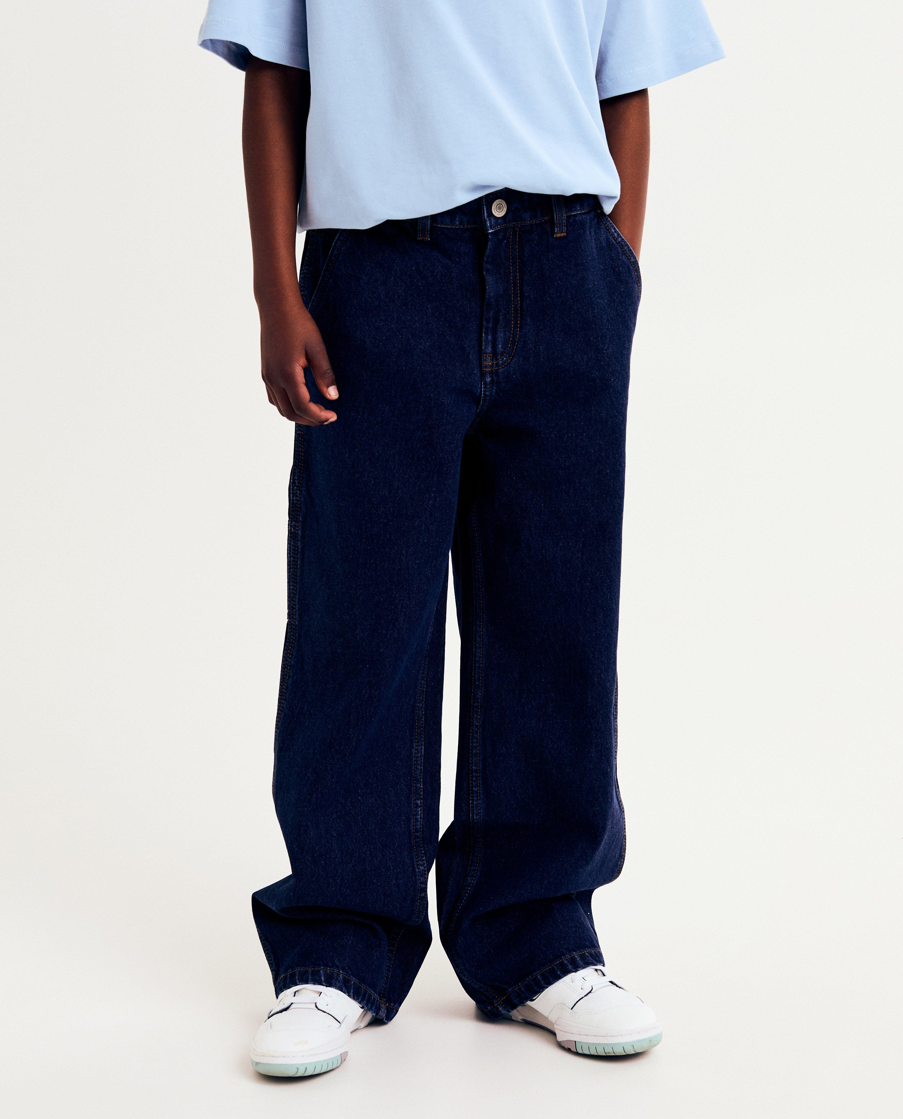 Jeans - Jeans met carpenter details, skater fit, 6-14 jaar