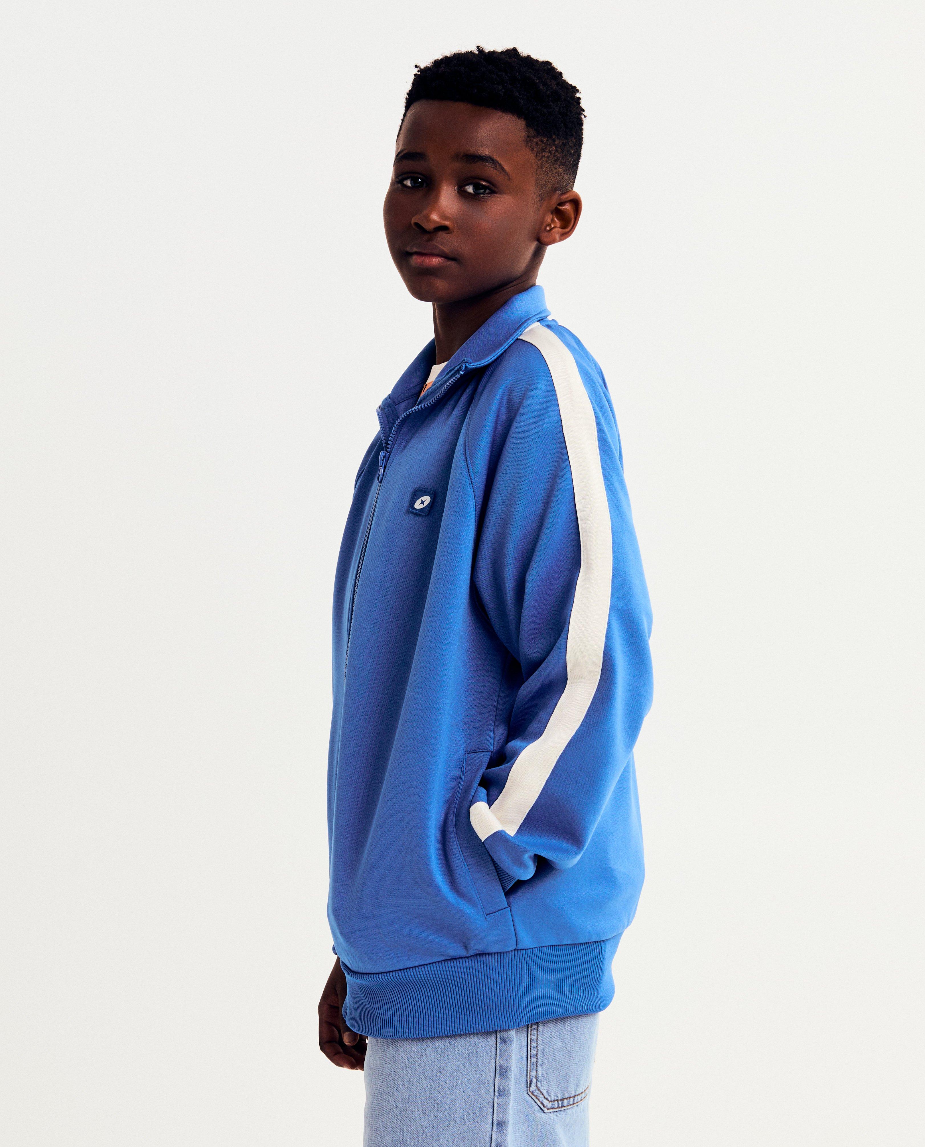 Gilet molletonné avec des biais décoratifs, 6-14 ans - null - milo