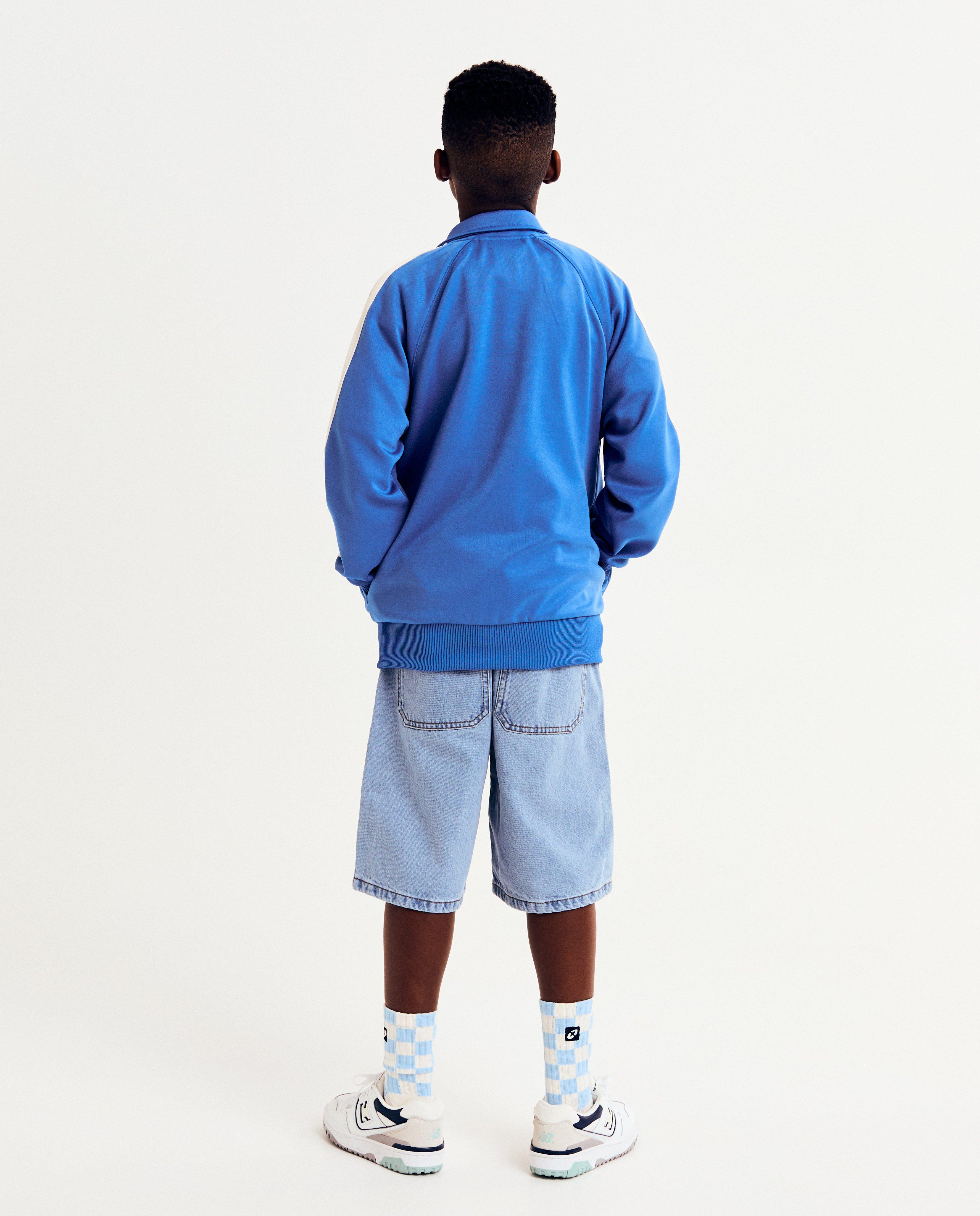 Cardigans - Gilet de survêtement avec passepoil décoratif, 6-14 ans