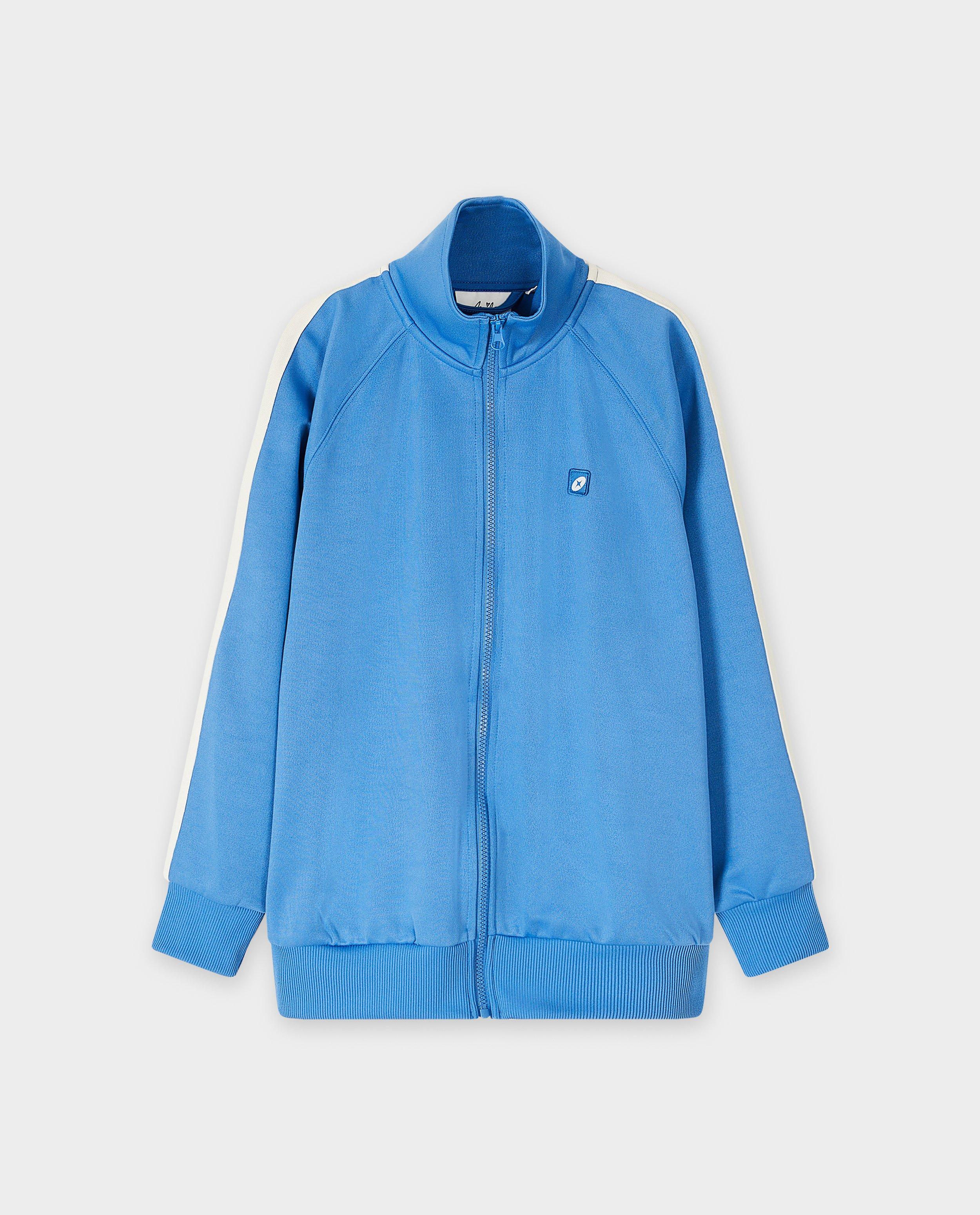Cardigans - Gilet de survêtement avec passepoil décoratif, 6-14 ans