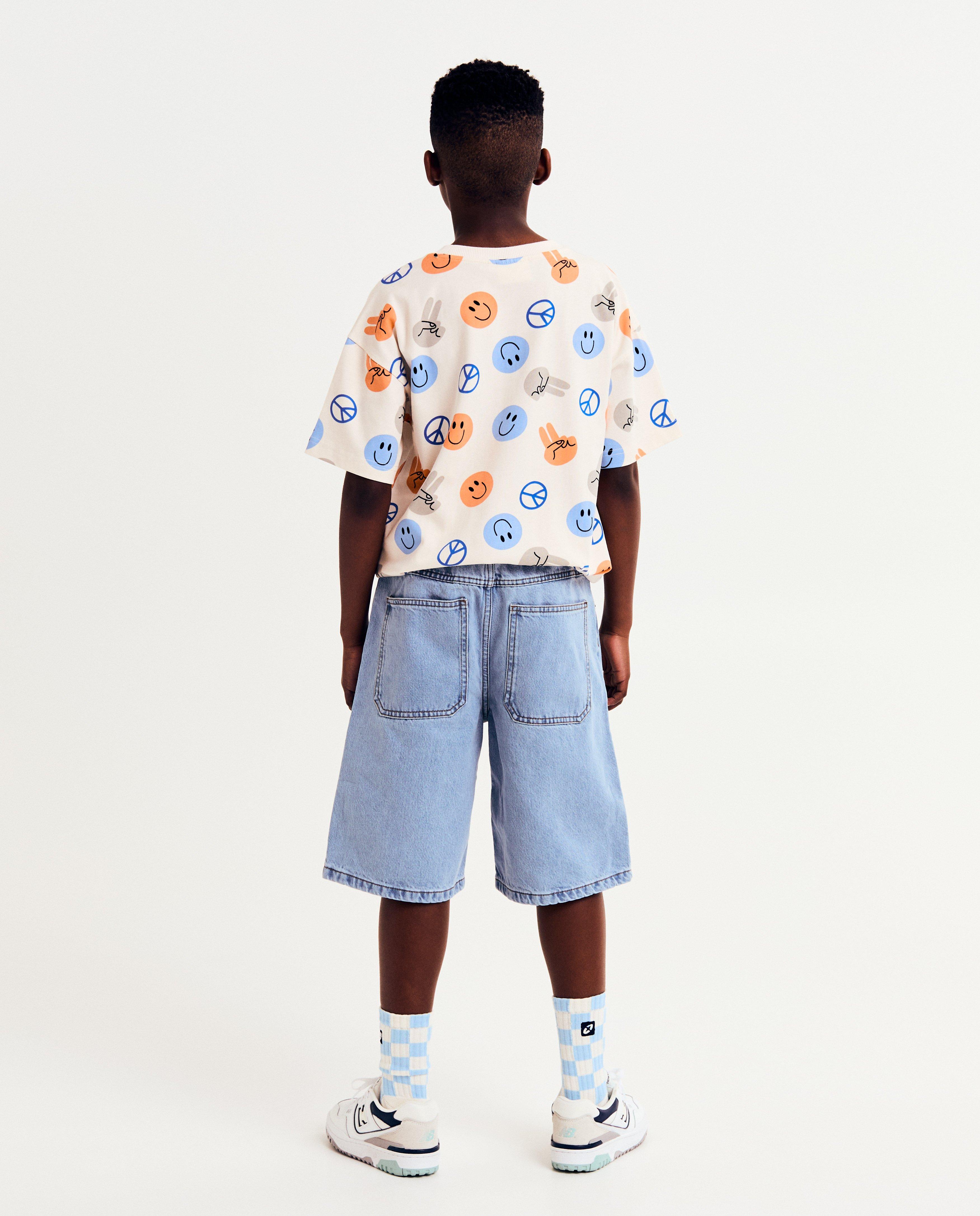 Shorts - Short en jean bleu, 6-14 ans