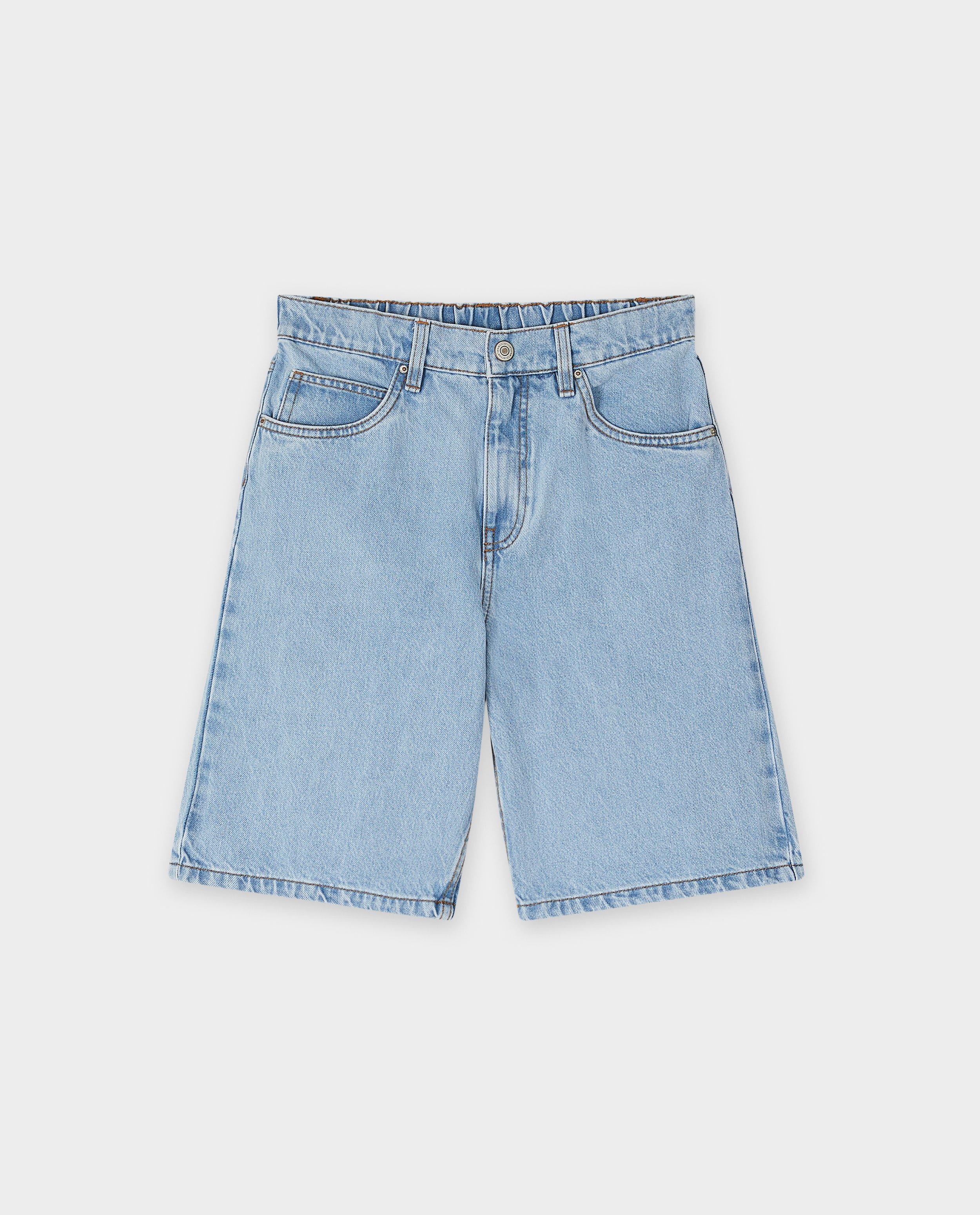 Shorten - Blauwe jeansshort, 6-14 jaar