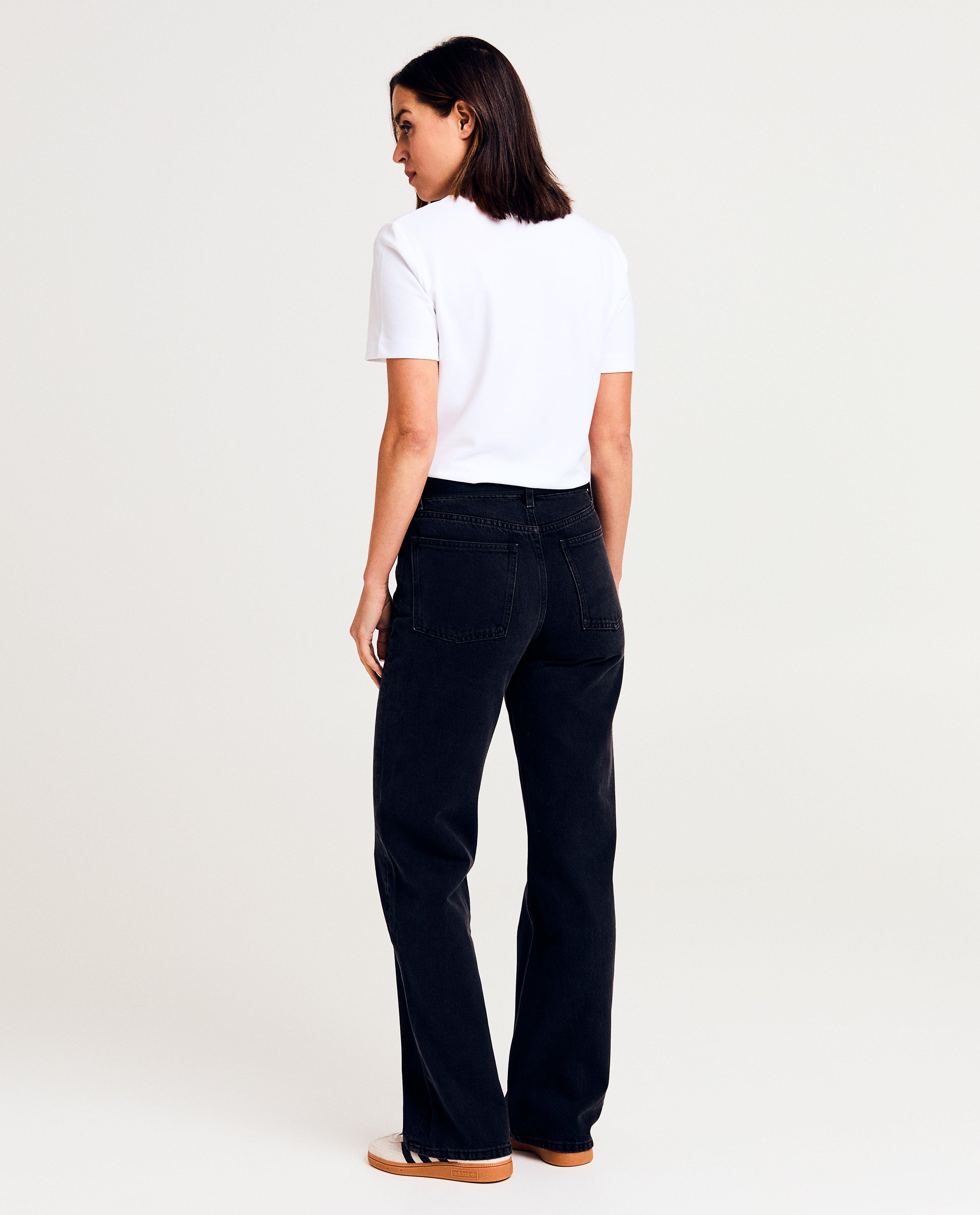 Jeans - Zwarte jeans, straight fit