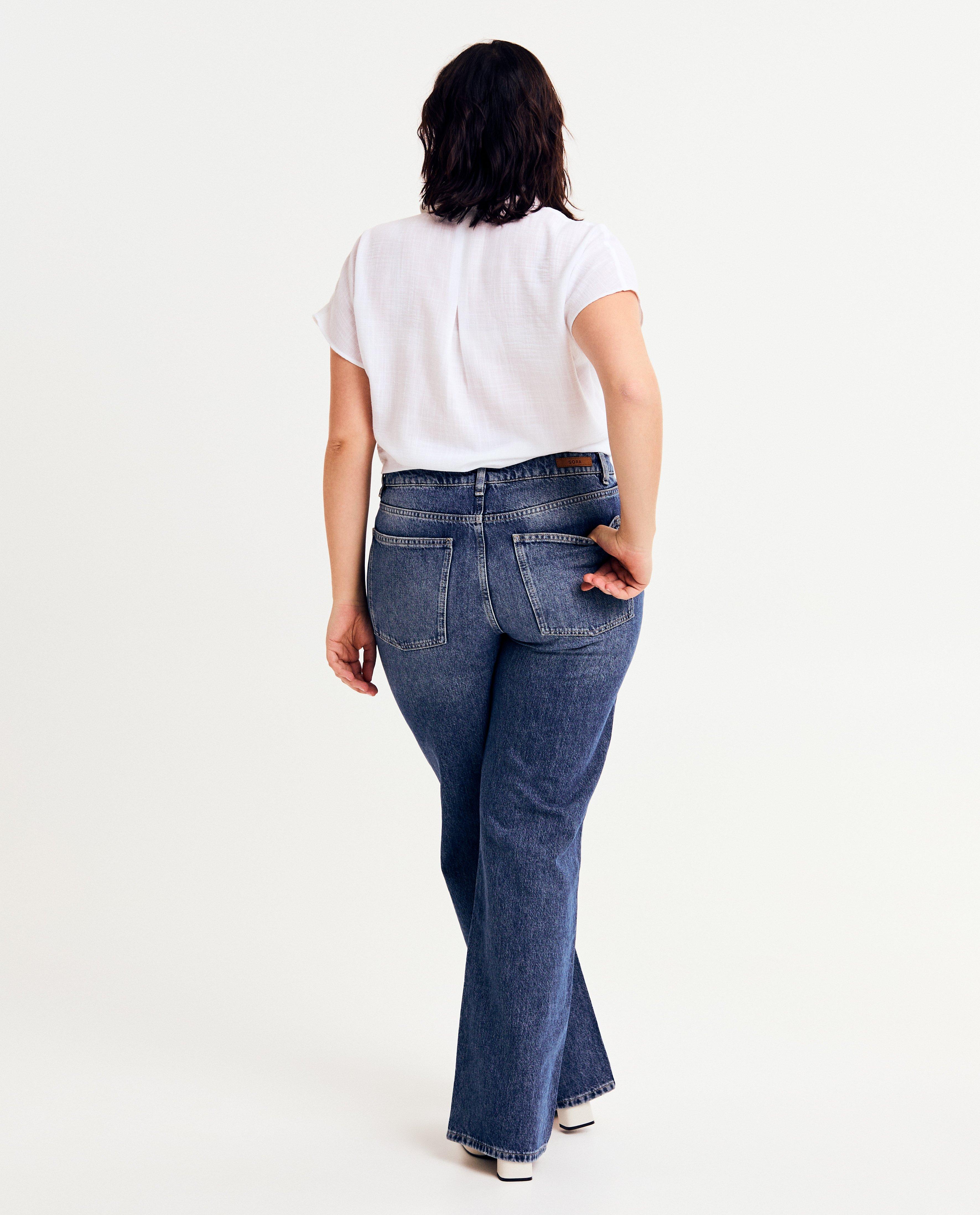 Jeans - Blauwe jeans, straight fit