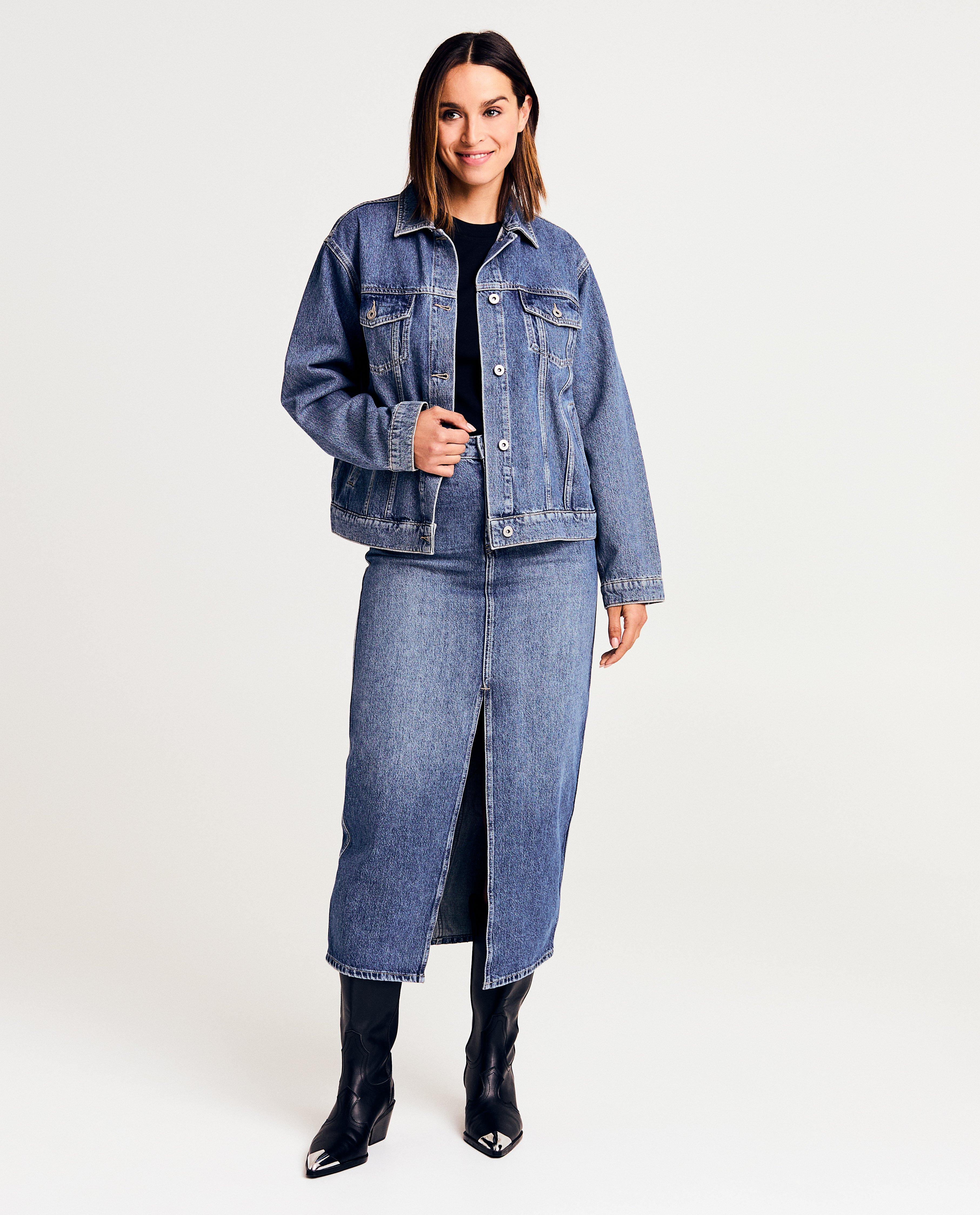 Rokken - Blauwe jeansrok