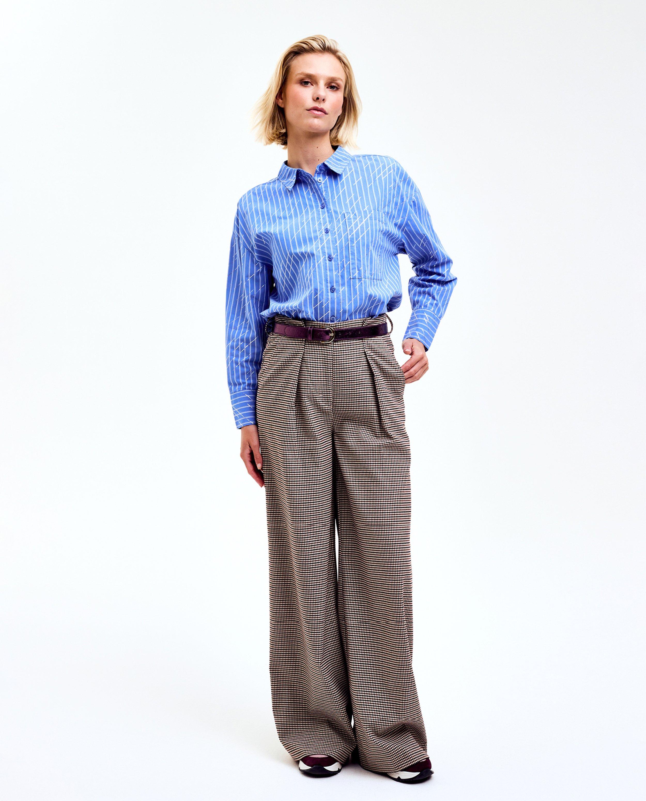 Blouse met strepen - Product Detail - blauw - afbeelding nummer 2