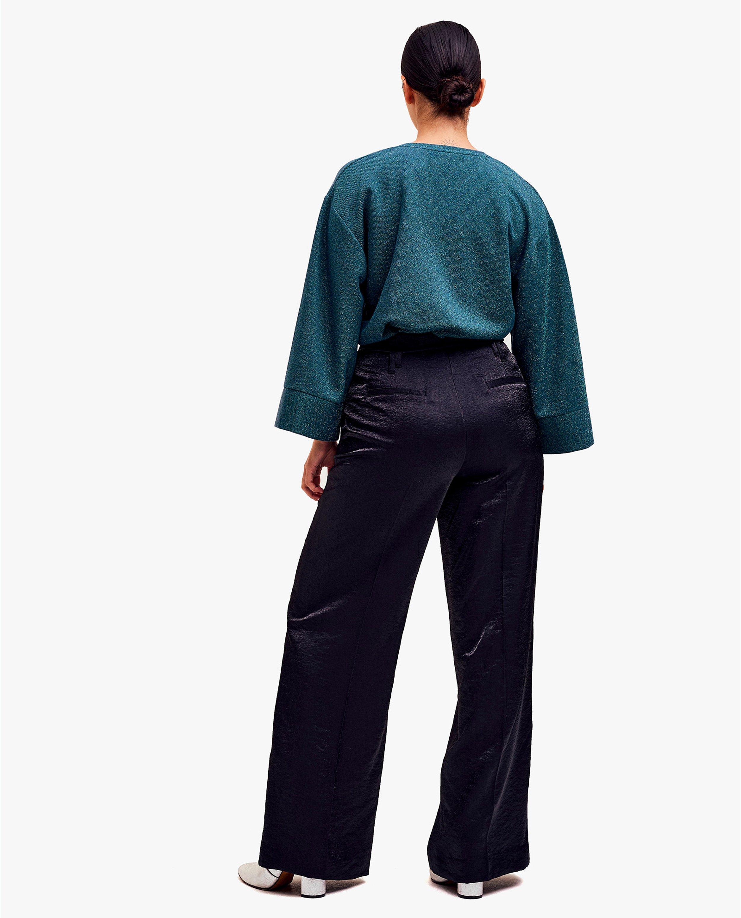Broeken - Zwarte geklede broek