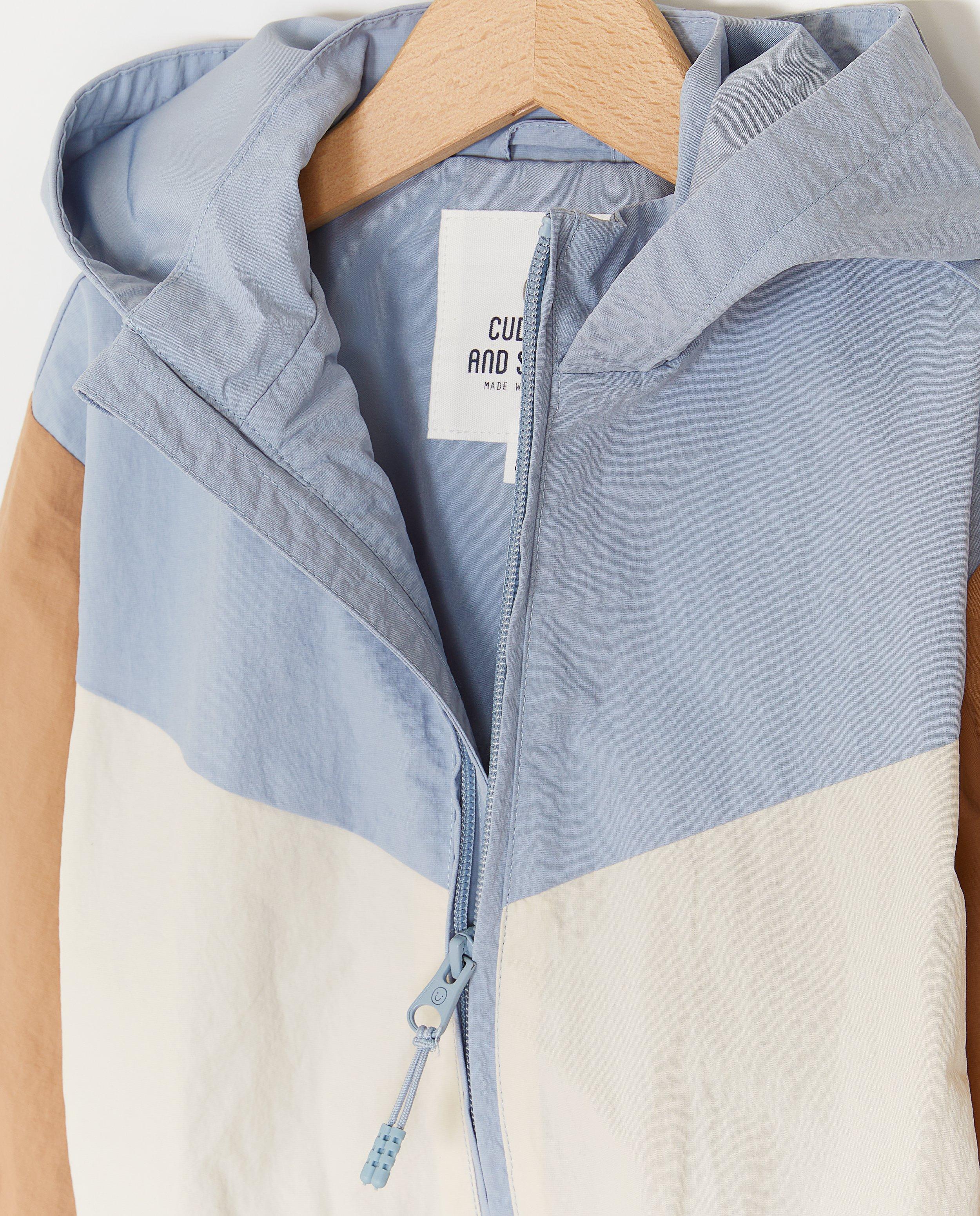 Veste &agrave; color block - D&eacute;tails du produit - bleu - image num&eacute;ro 3