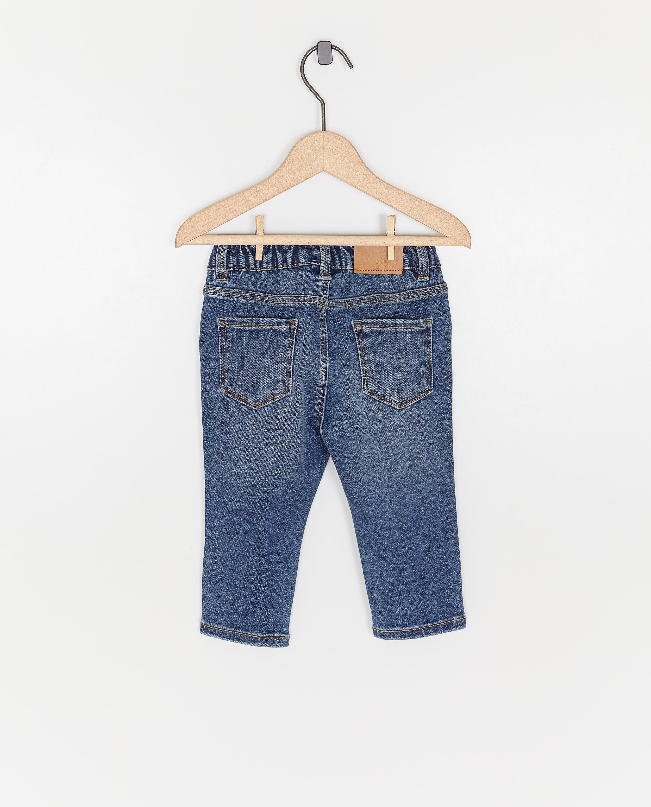 Jeans - Blauwe jeans, slim fit
