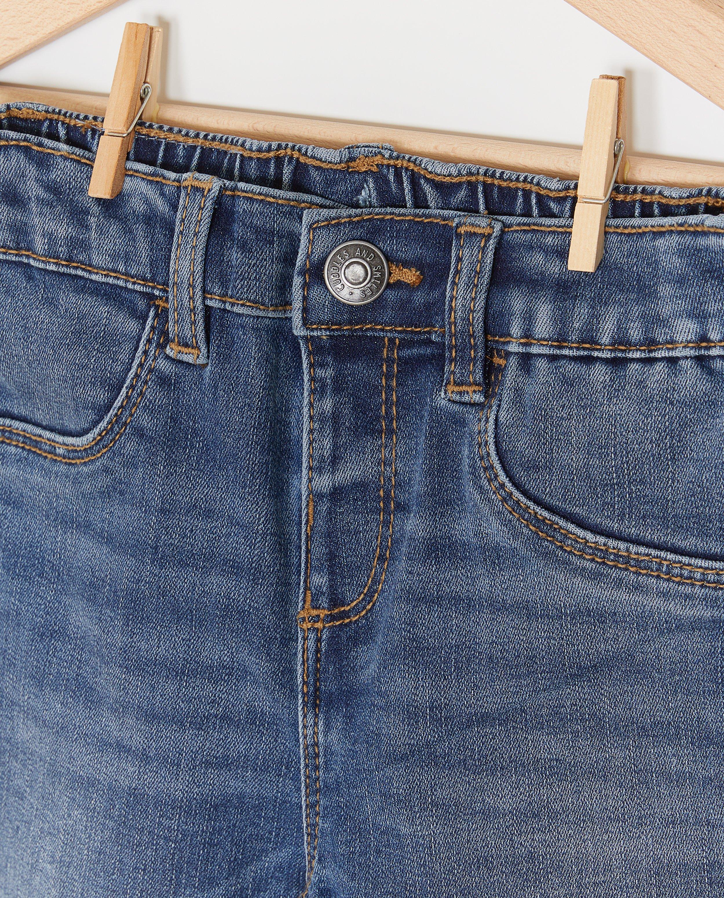Jeans - Blauwe jeans, slim fit