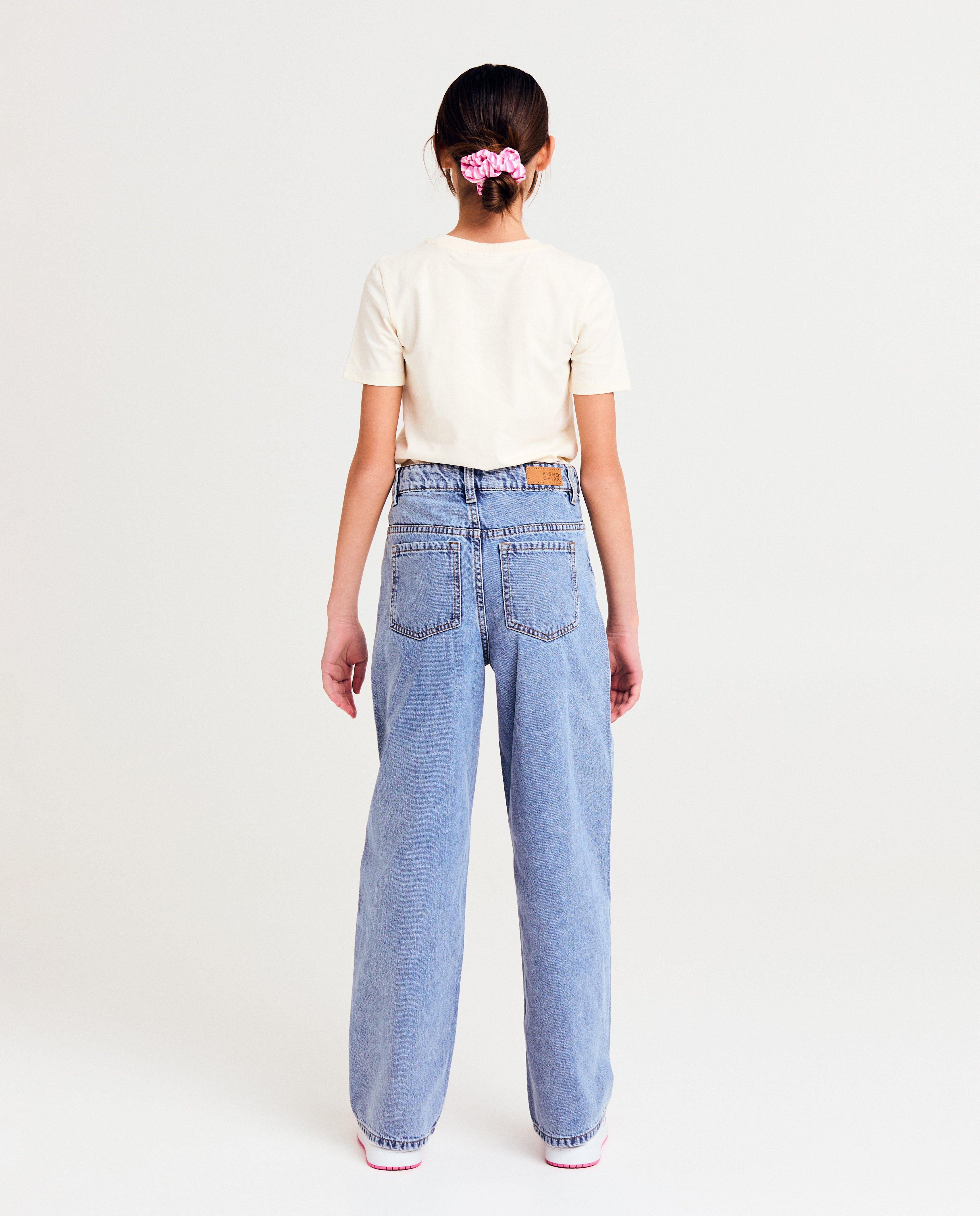 Jeans - Blauwe jeans, straight fit