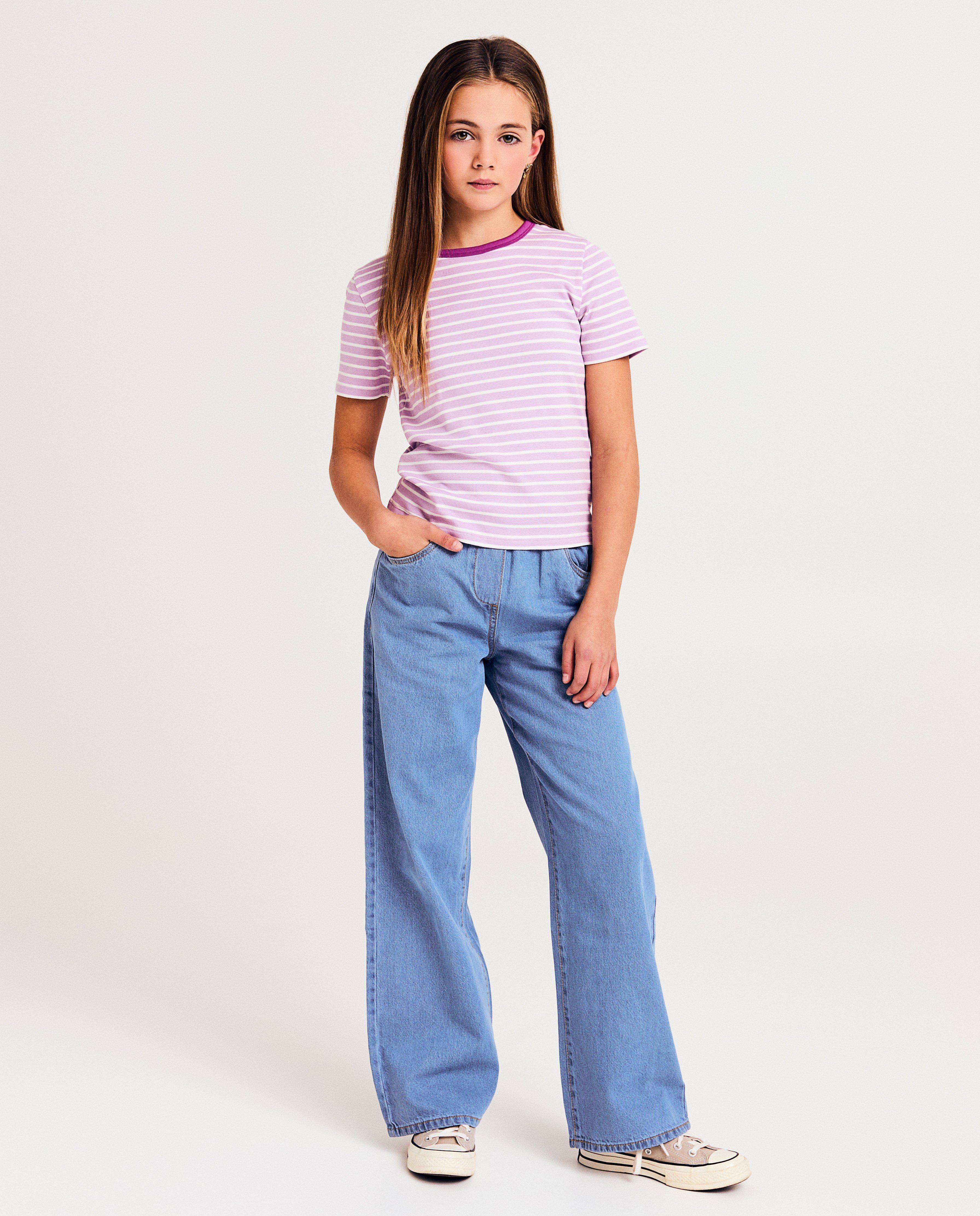 Blauwe jeans, straight fit - null - Besties
