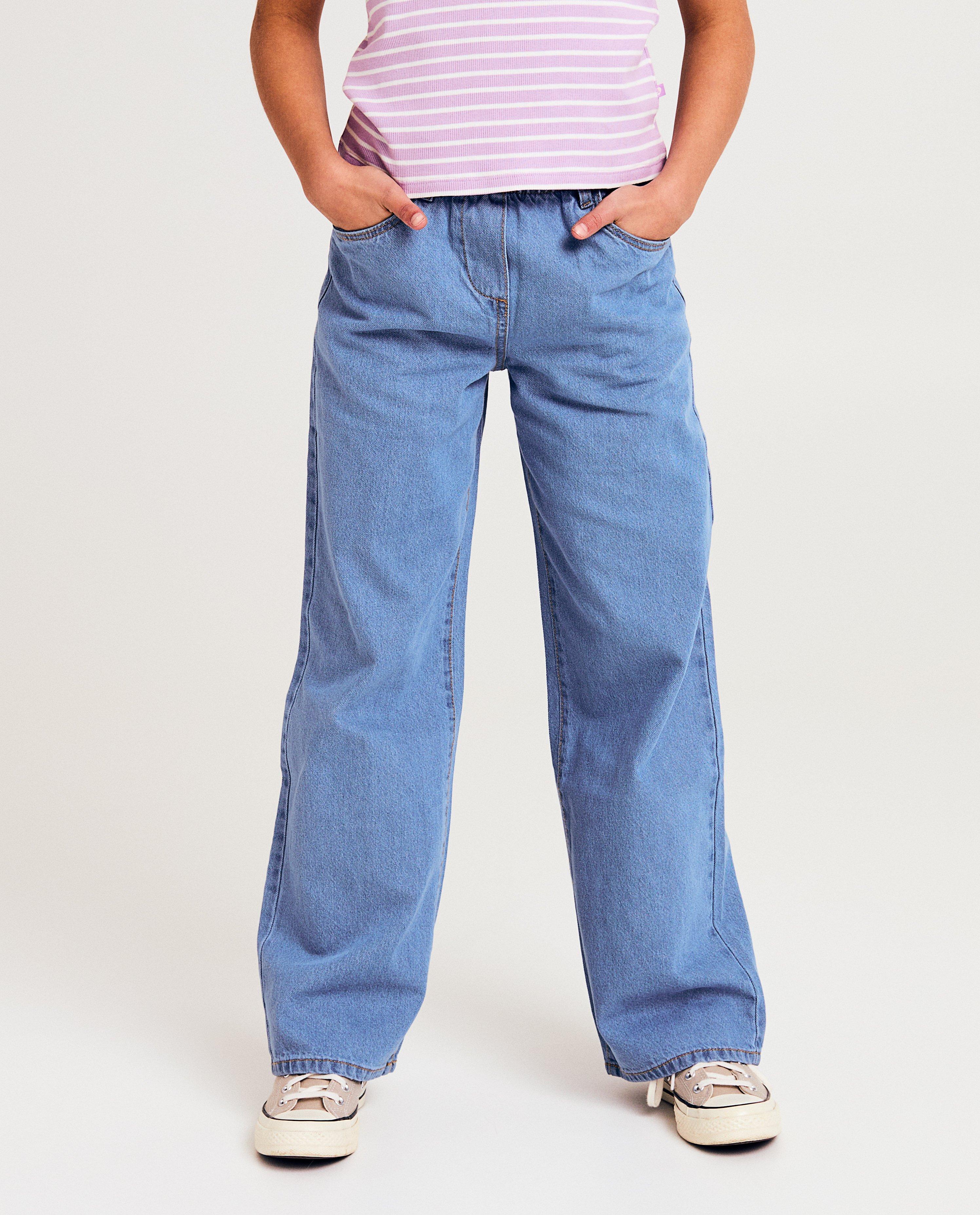 Jeans - Lichtblauwe jeans, straight fit