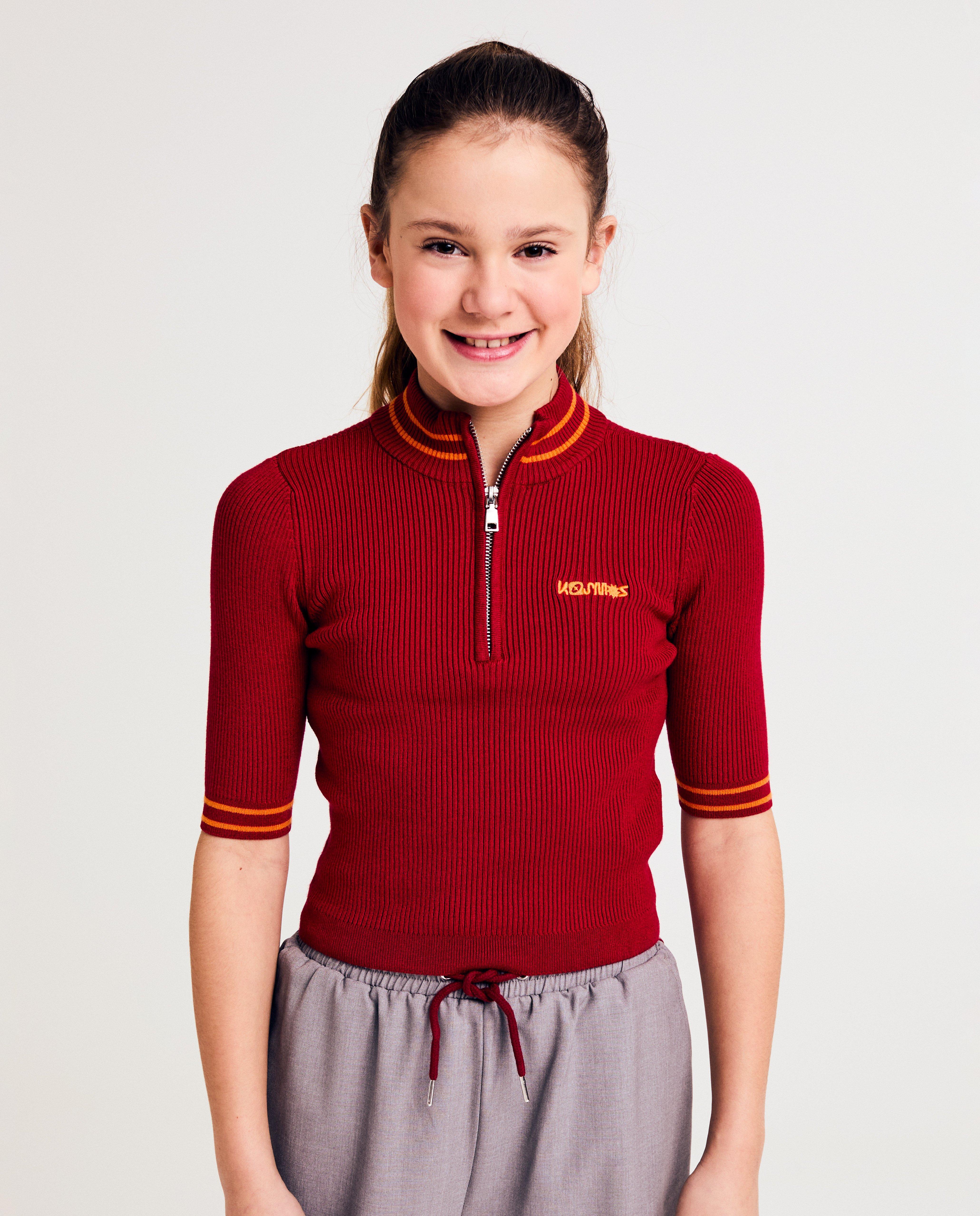 Trui met ribpatroon, 6-14j - null - milo