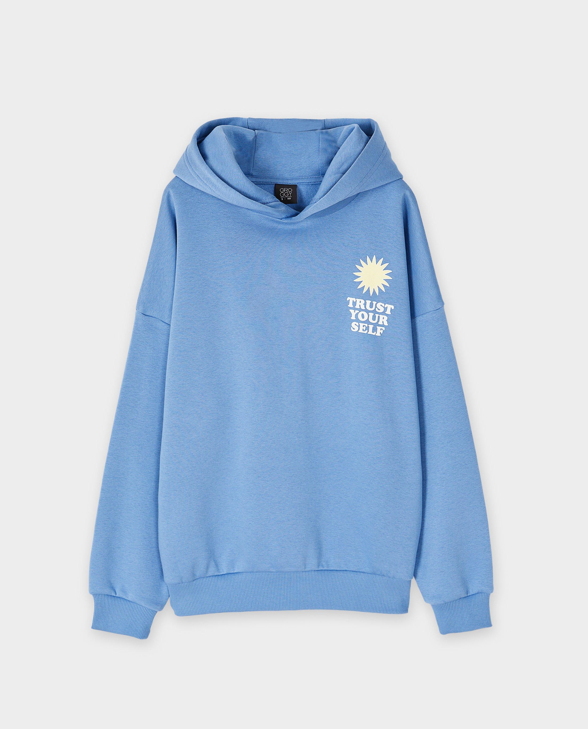 Sweaters - Hoodie met backprint