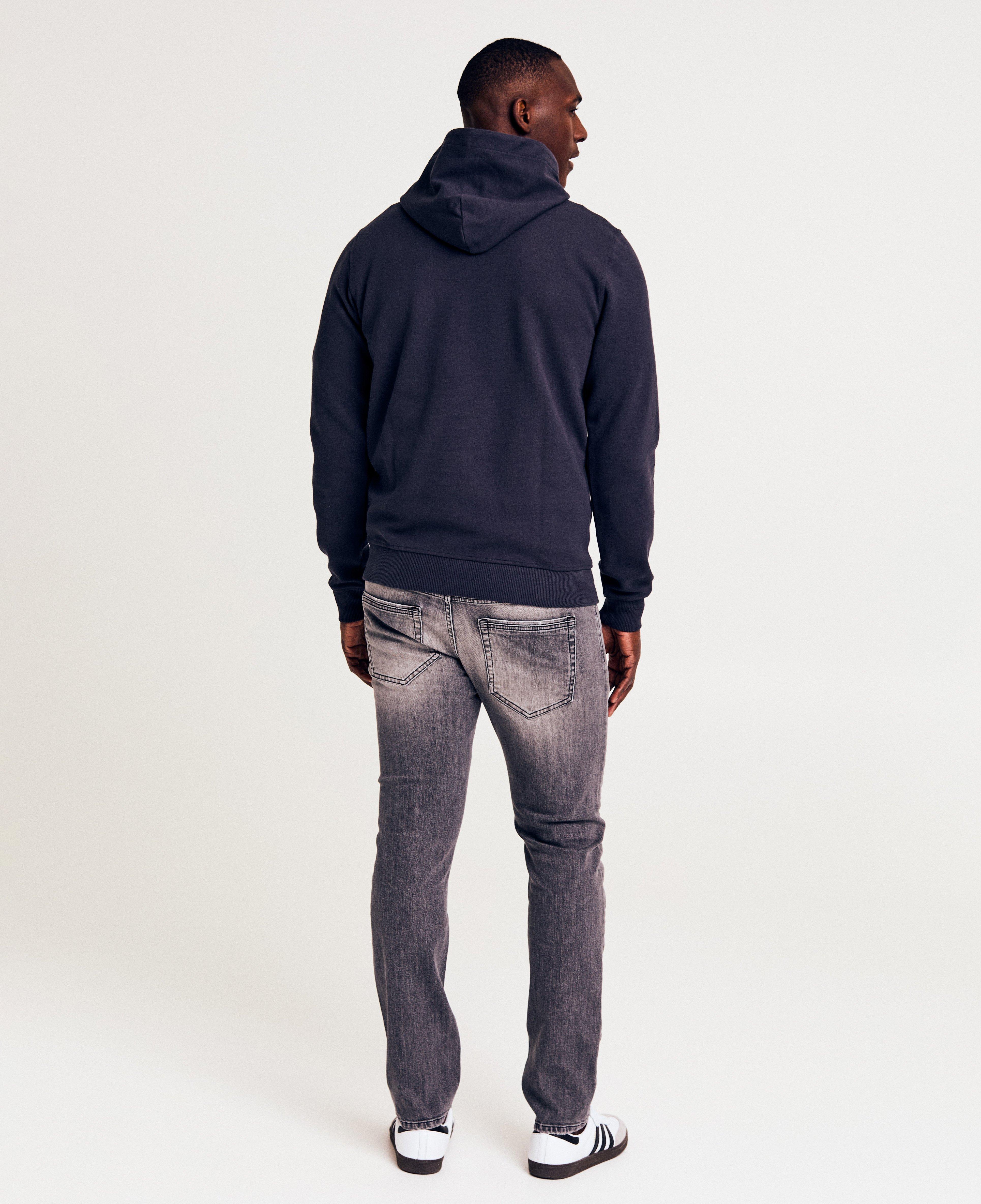 Sweaters - Hoodie met geborduurd logo