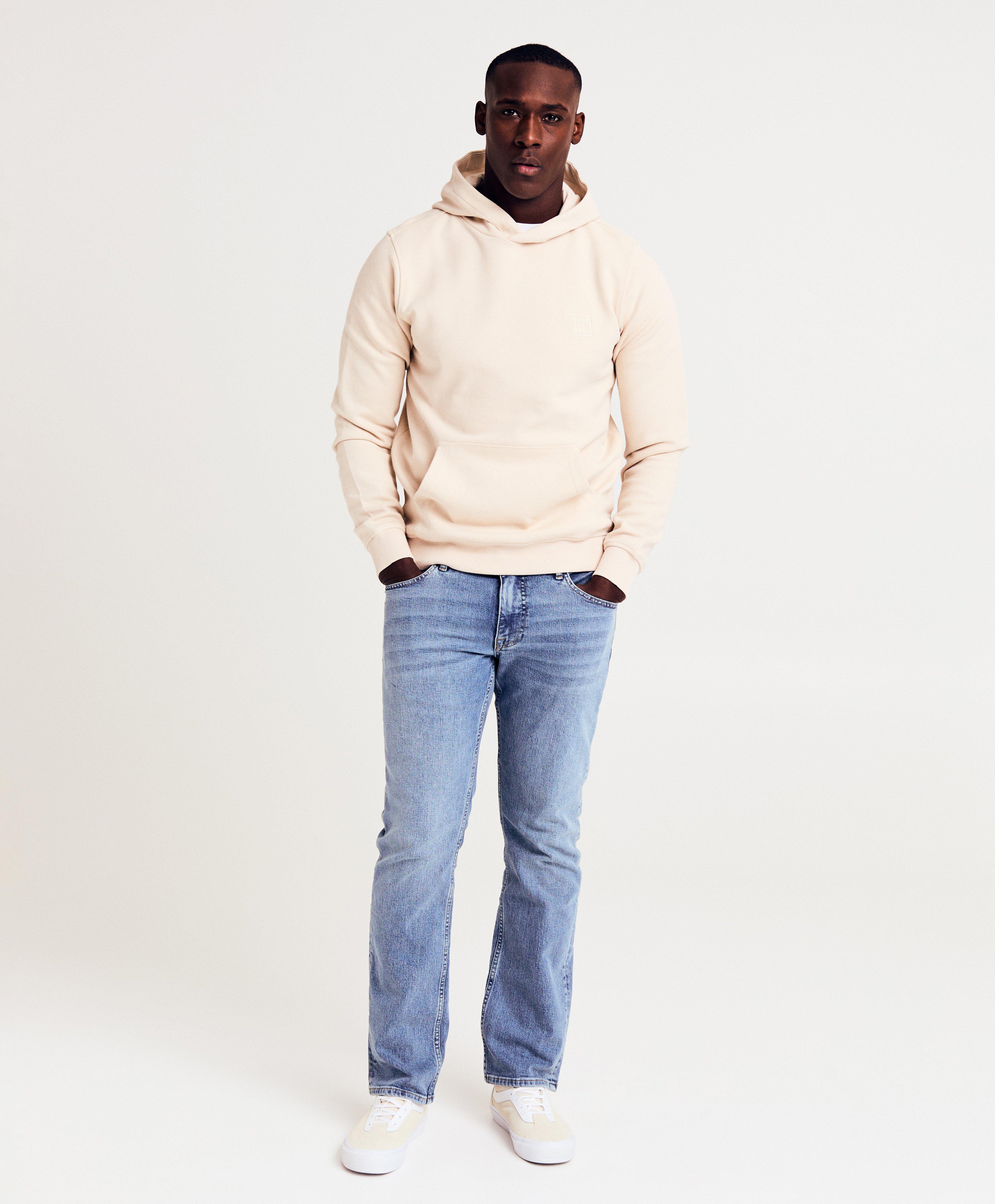 Sweaters - Hoodie met geborduurd logo