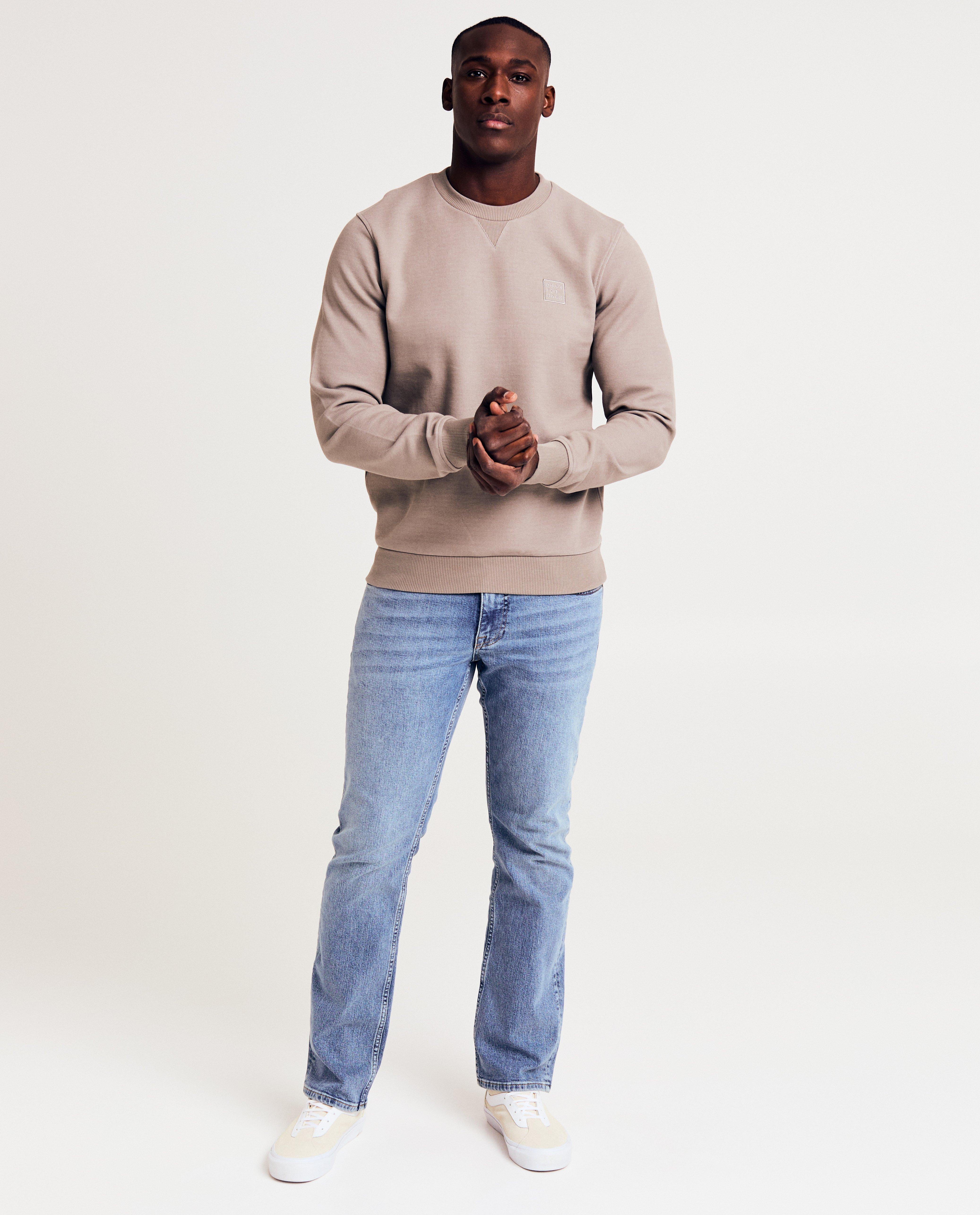 Sweaters - Sweater met geborduurd logo