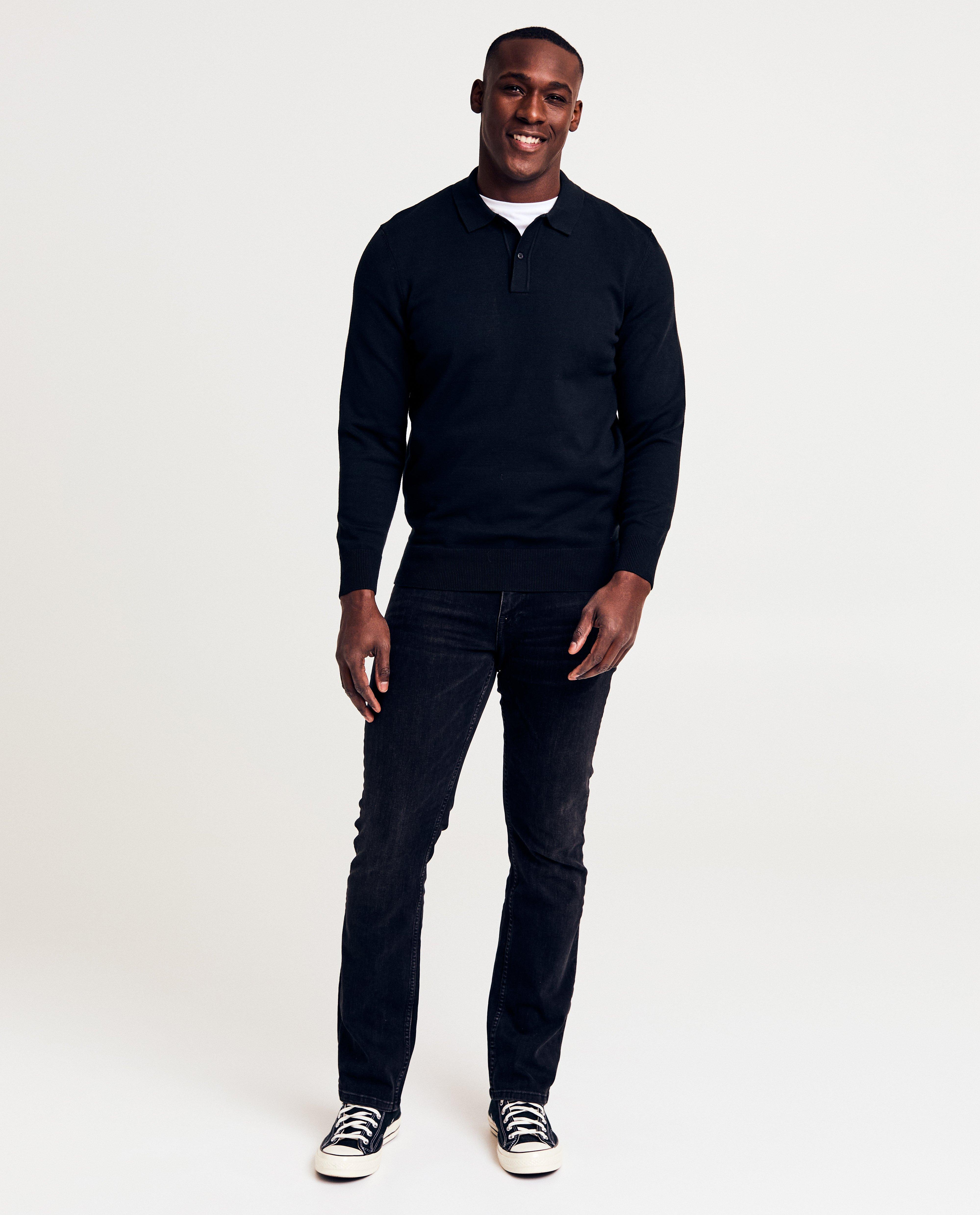 Polos - Pull polo noir
