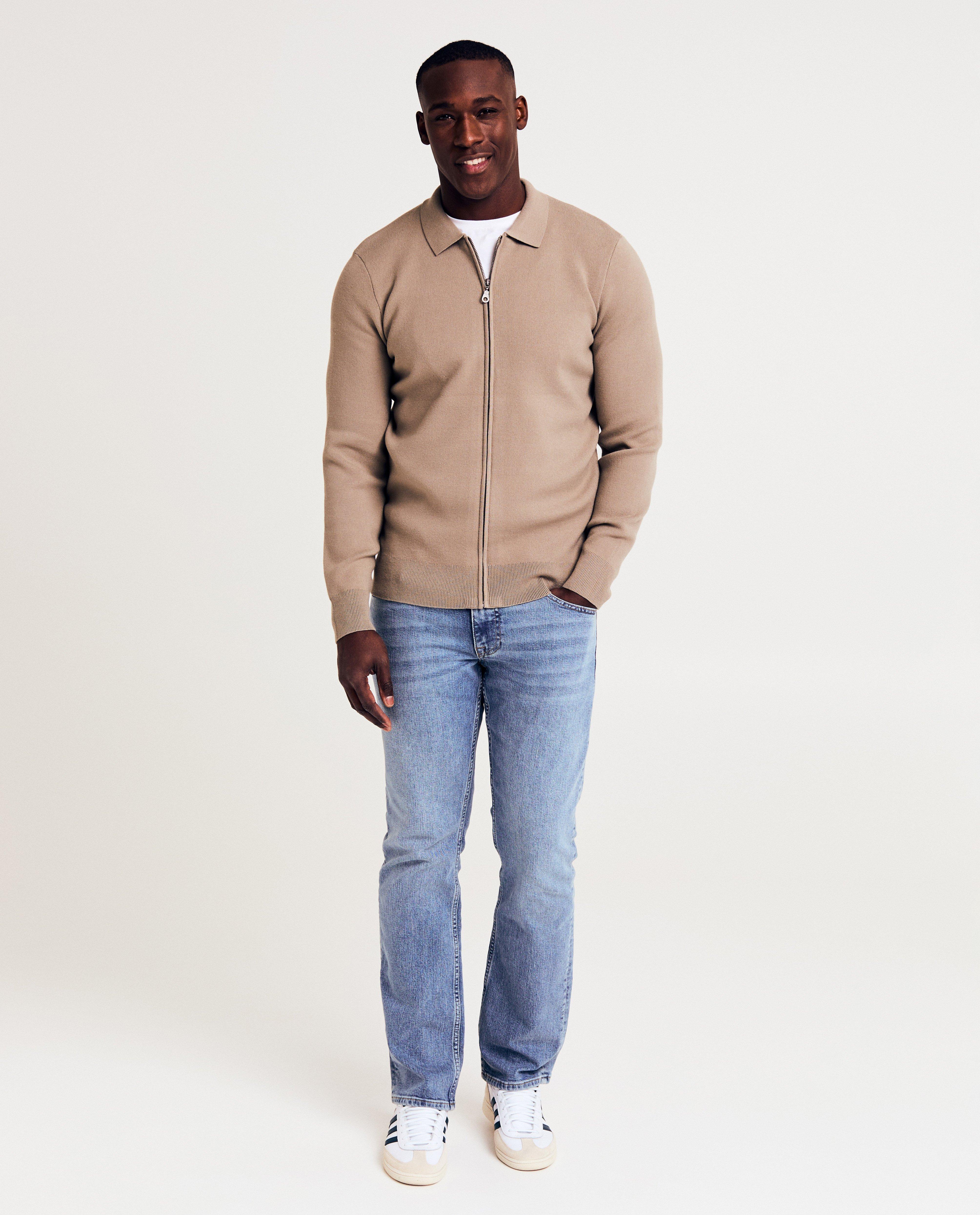 Cardigan - Grijsgroen vest