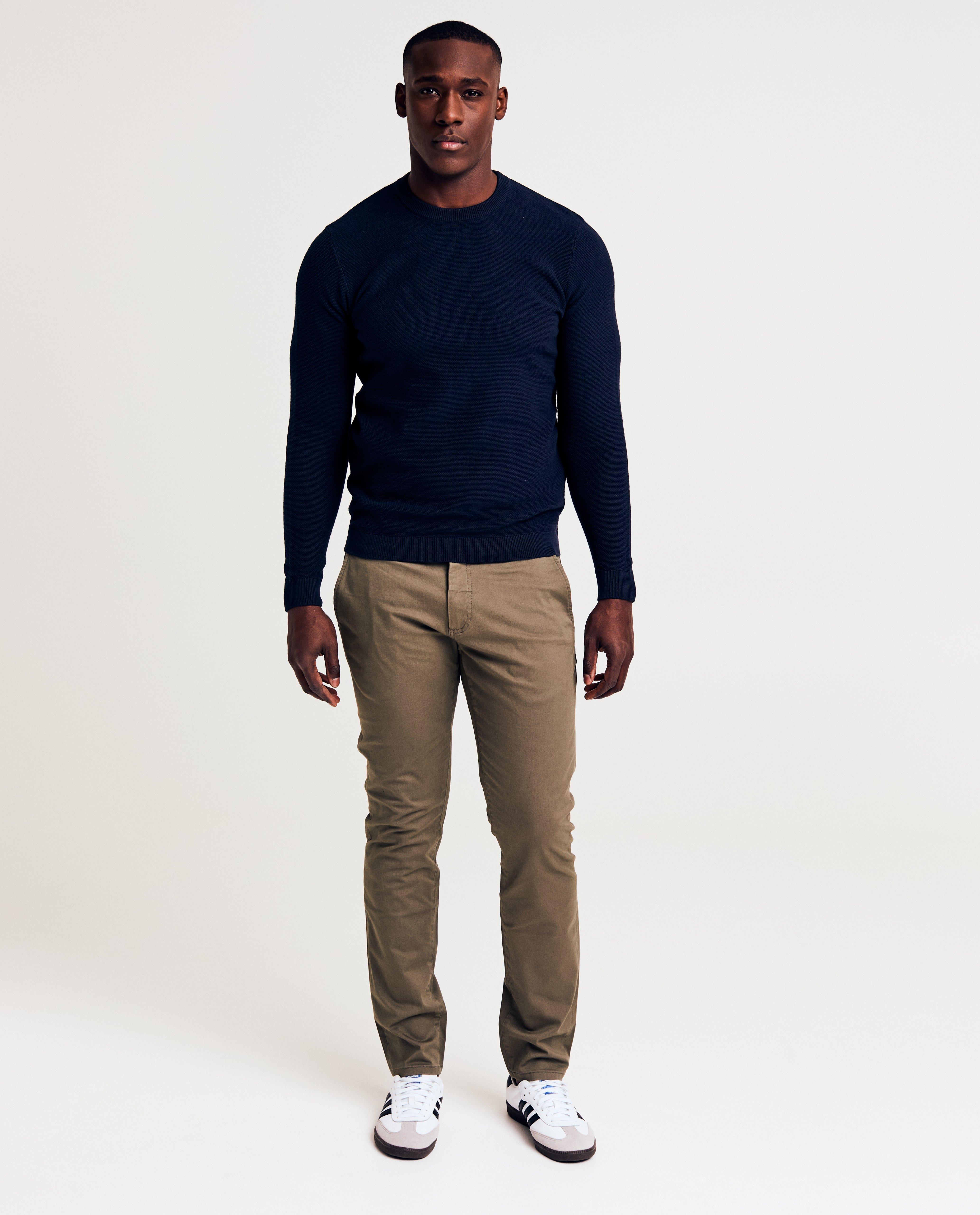 Groene broek, slim fit