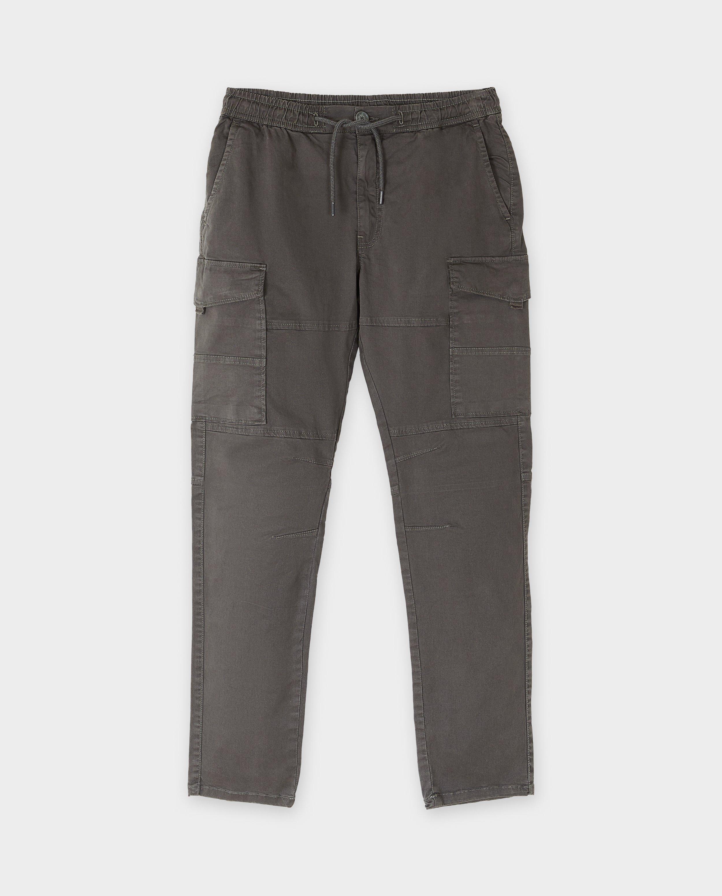 Broeken - Beige broek, loose fit