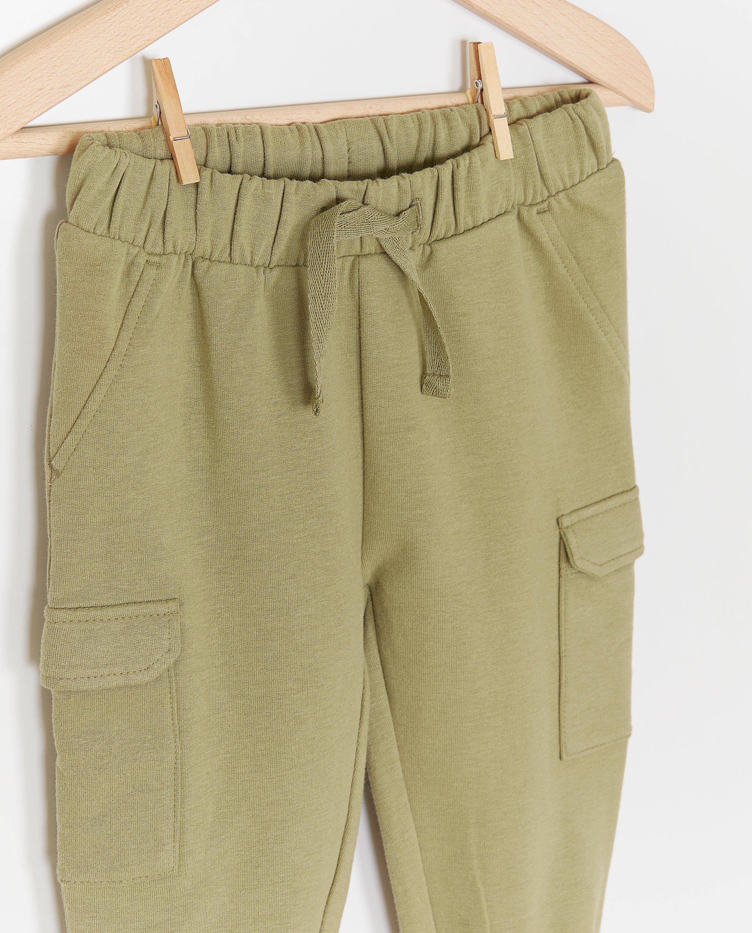 Broeken - Groene joggingbroek