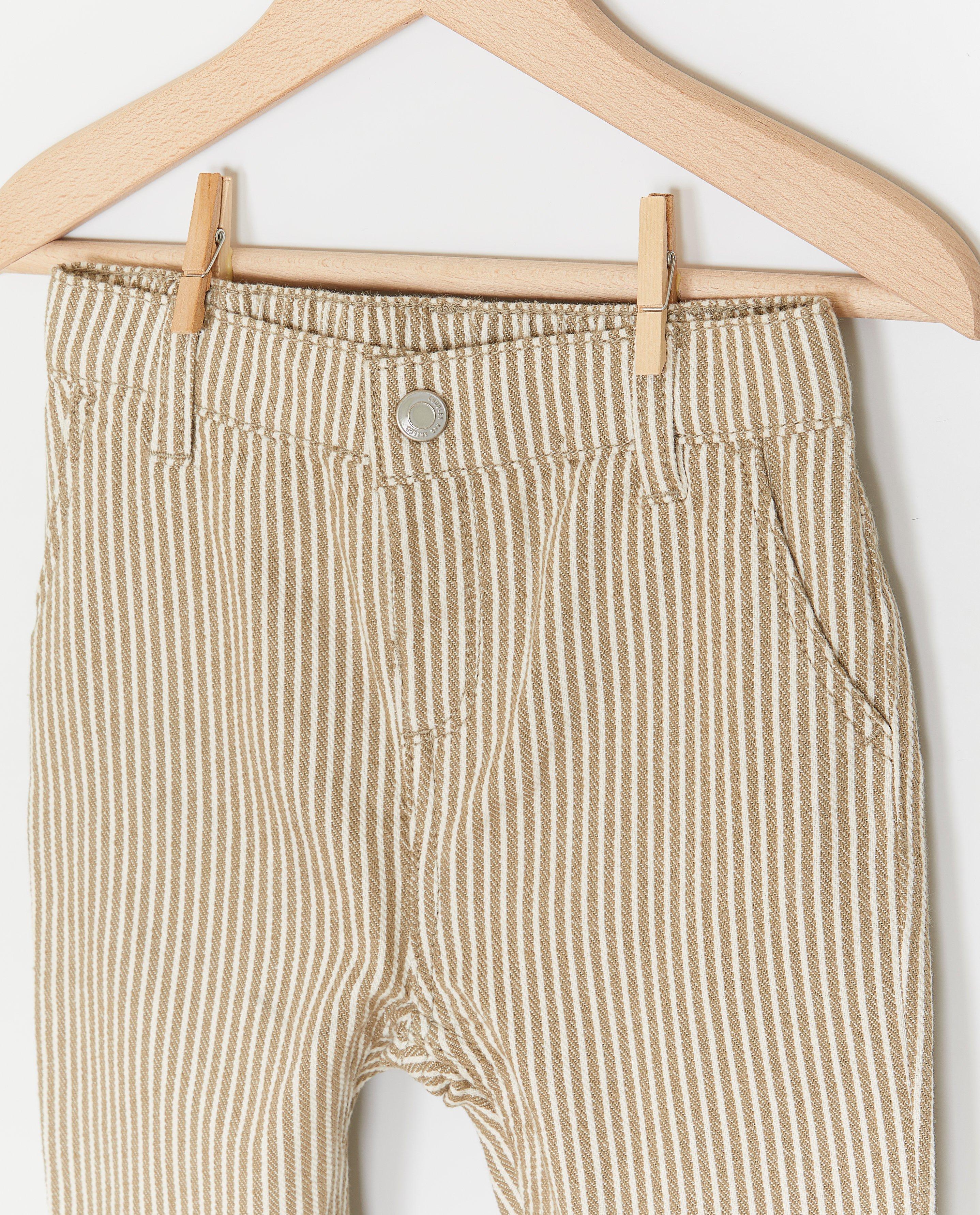 Broeken - Broek met fijne strepen