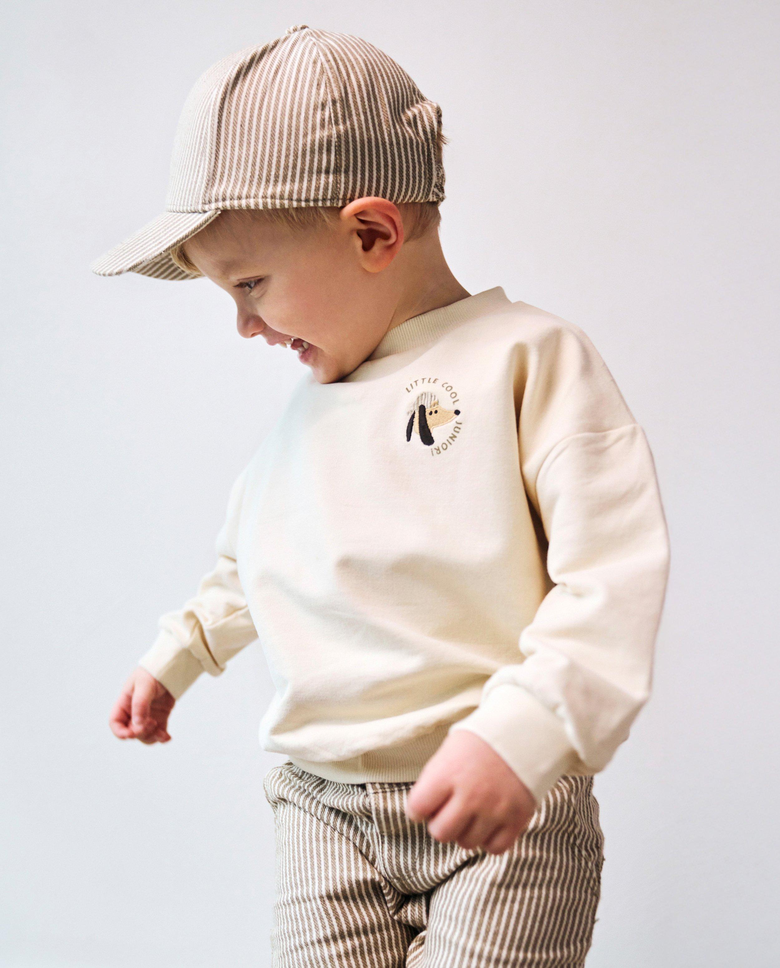 Sweater met geborduurd hondje - null - Cuddles and Smiles