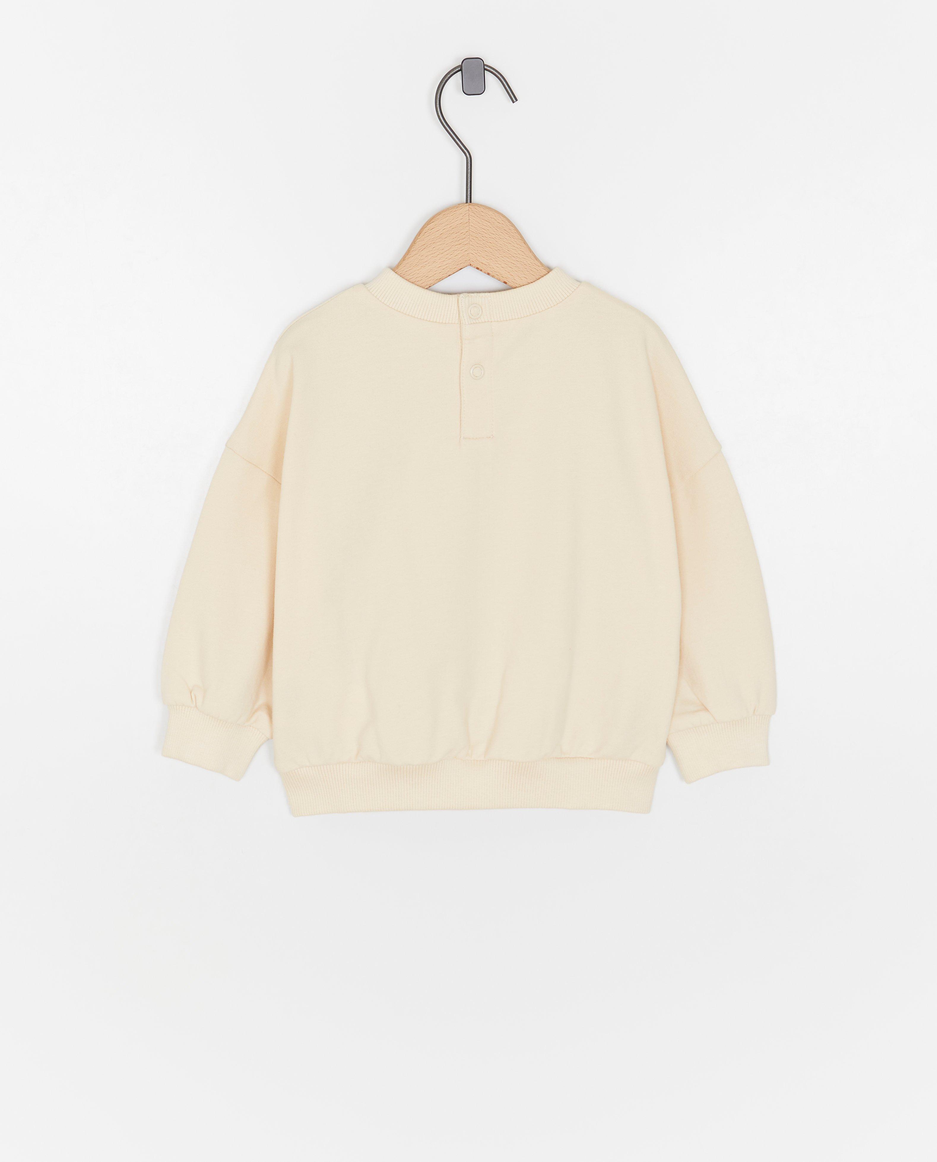 Sweaters - Sweater met geborduurd hondje