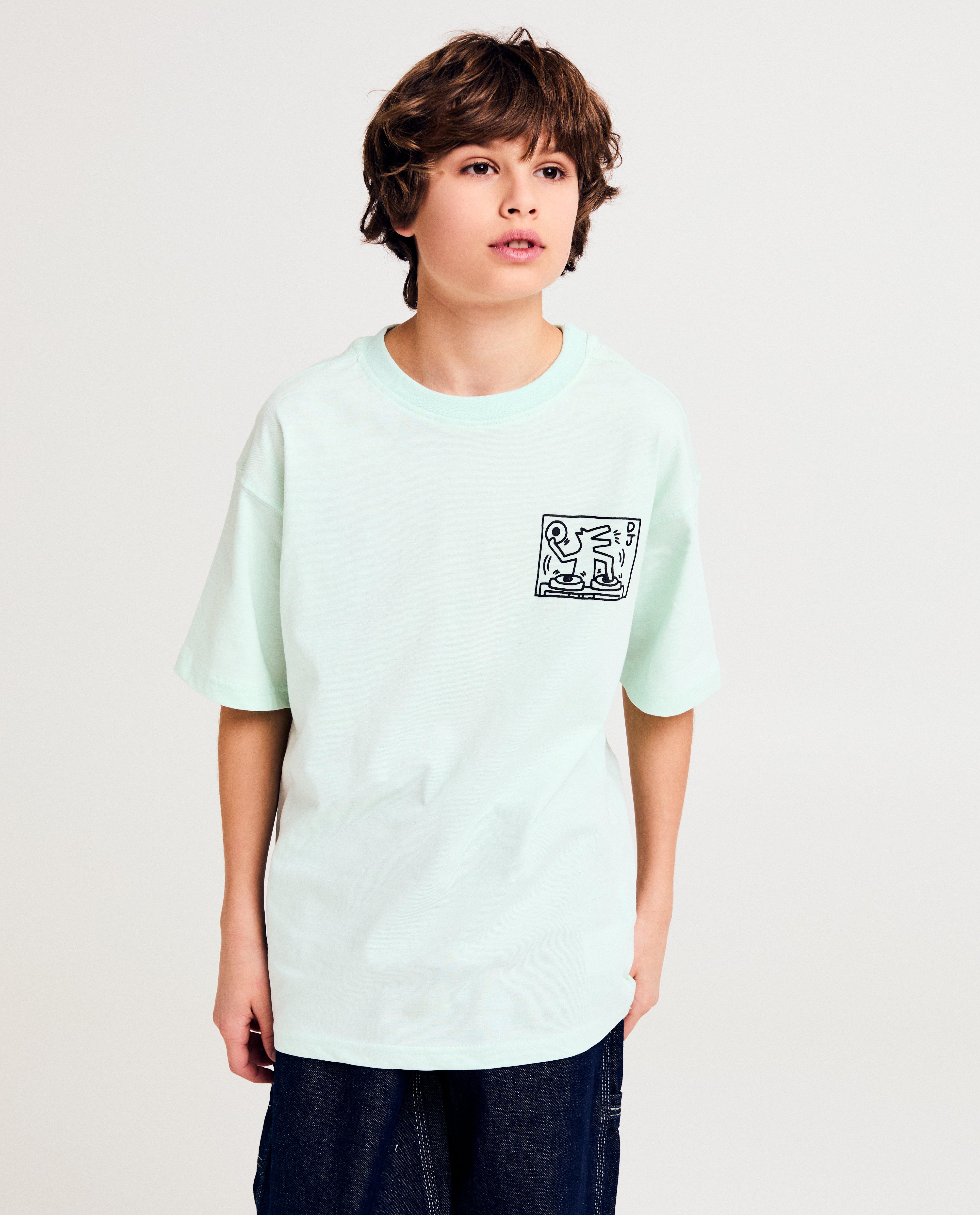 T-shirt met backprint Keith Haring - null - Keith Haring