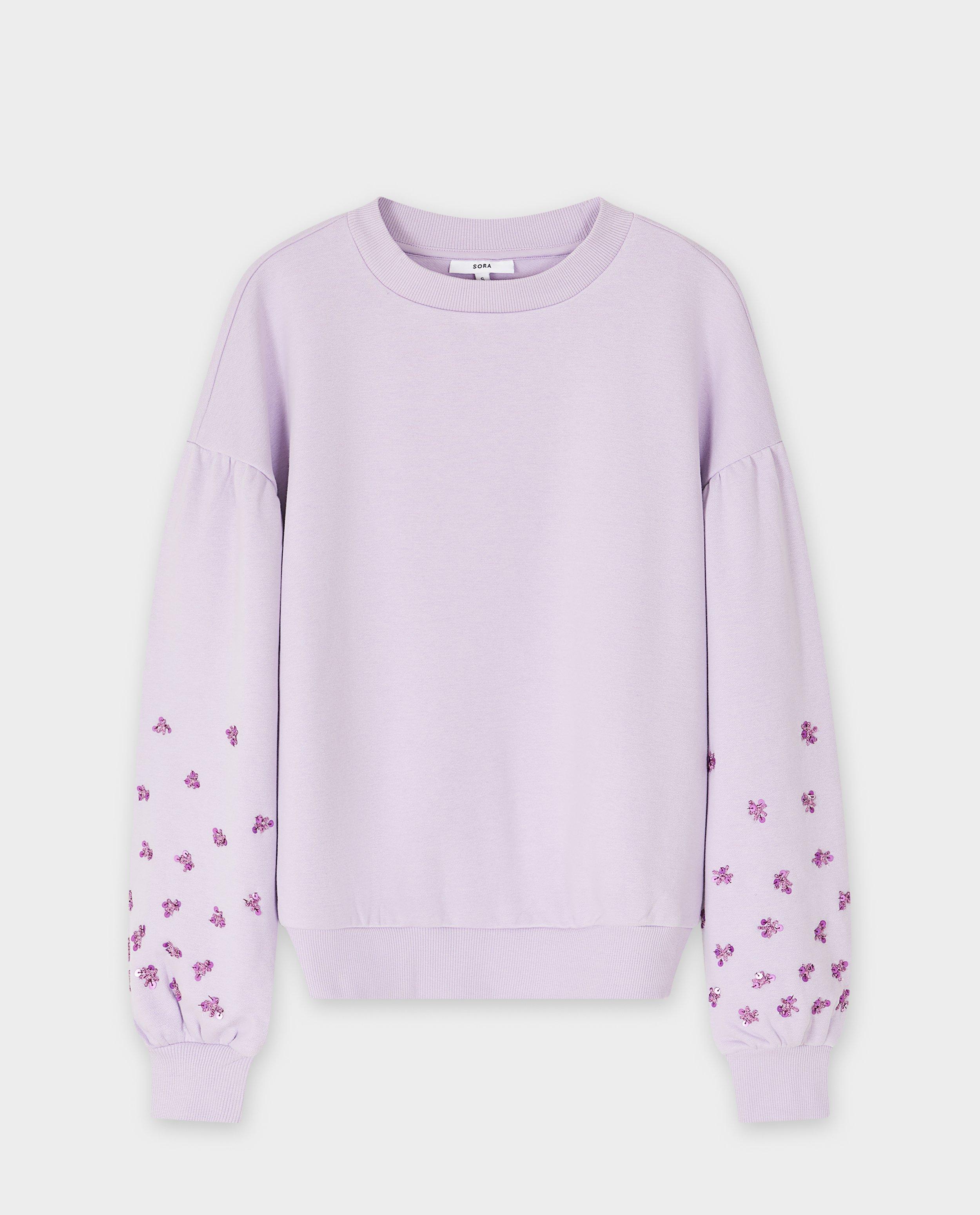 Sweaters - Sweater met geborduurde bloemen