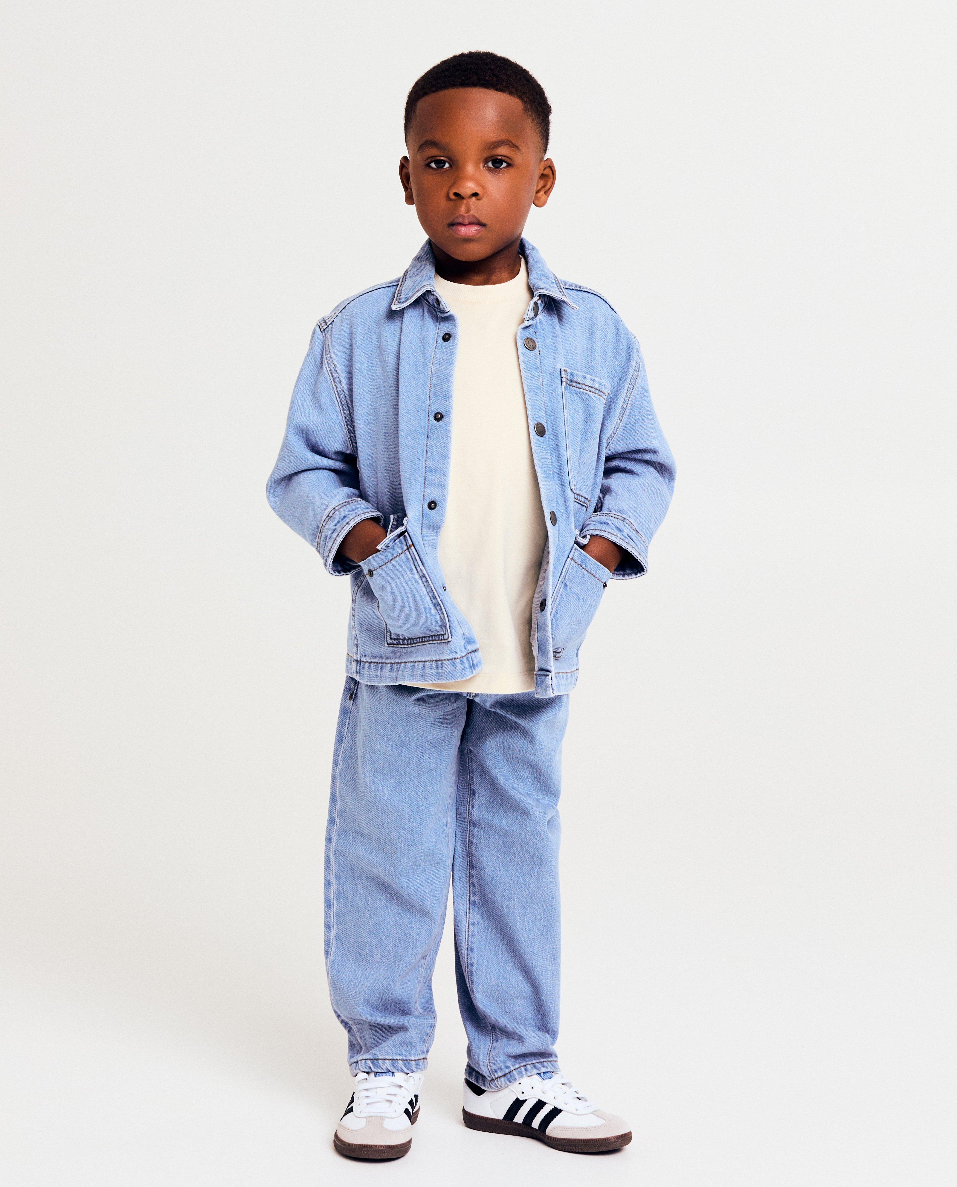 Cardigan - Blauw jeansvest