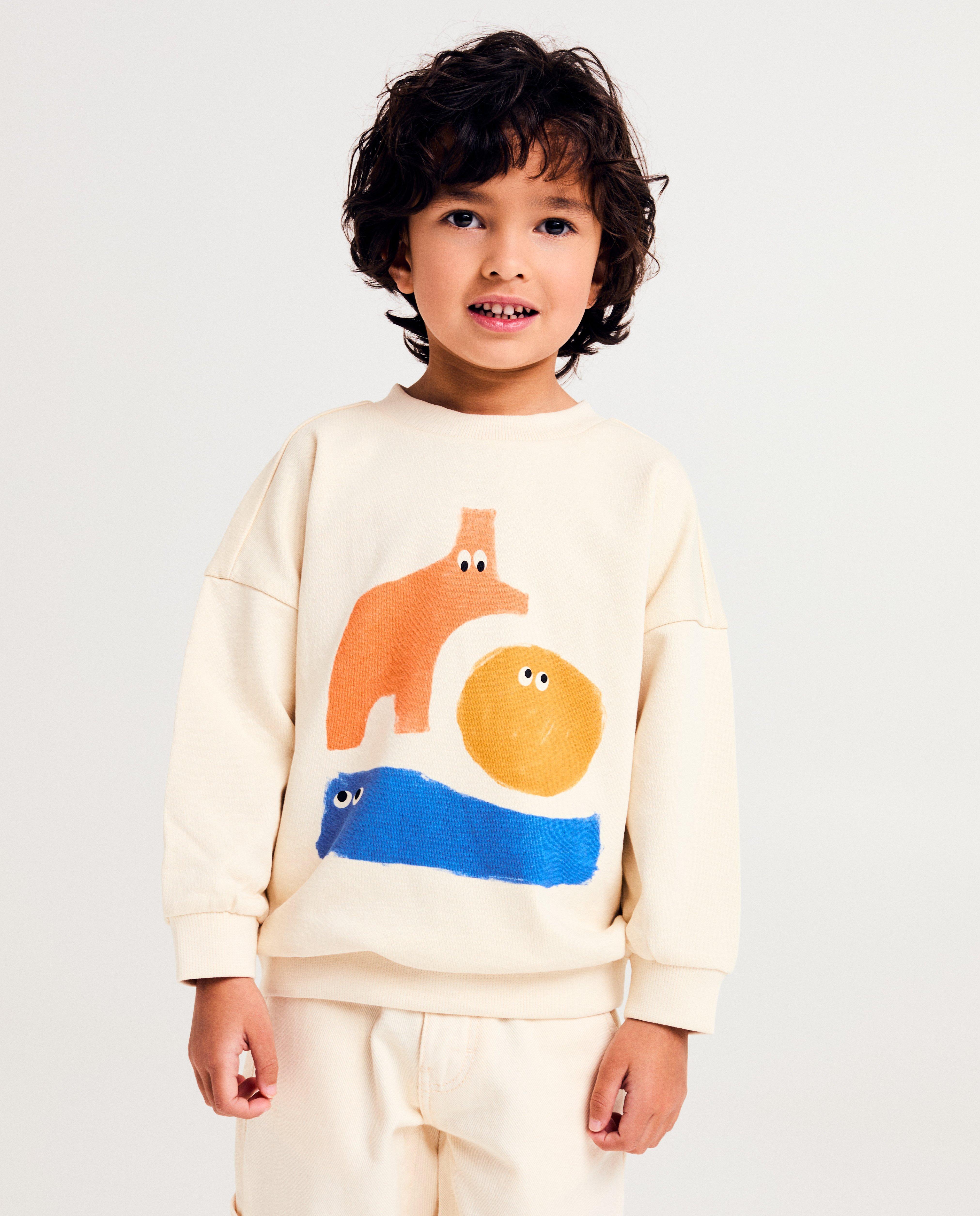 Sweater met print - null - Kidz Nation