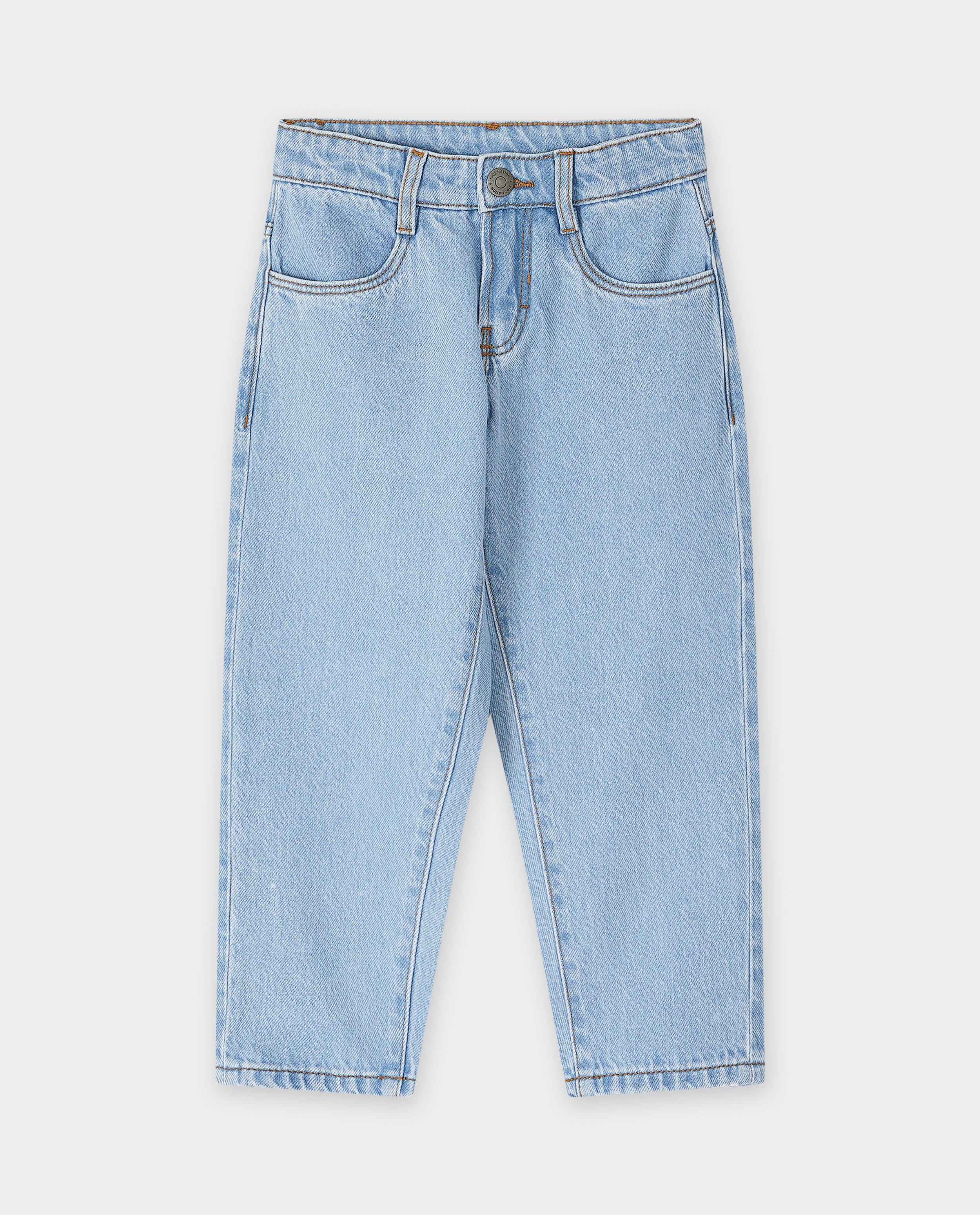 Jeans - Jeansbroek met geborduurde figuren, baggy fit