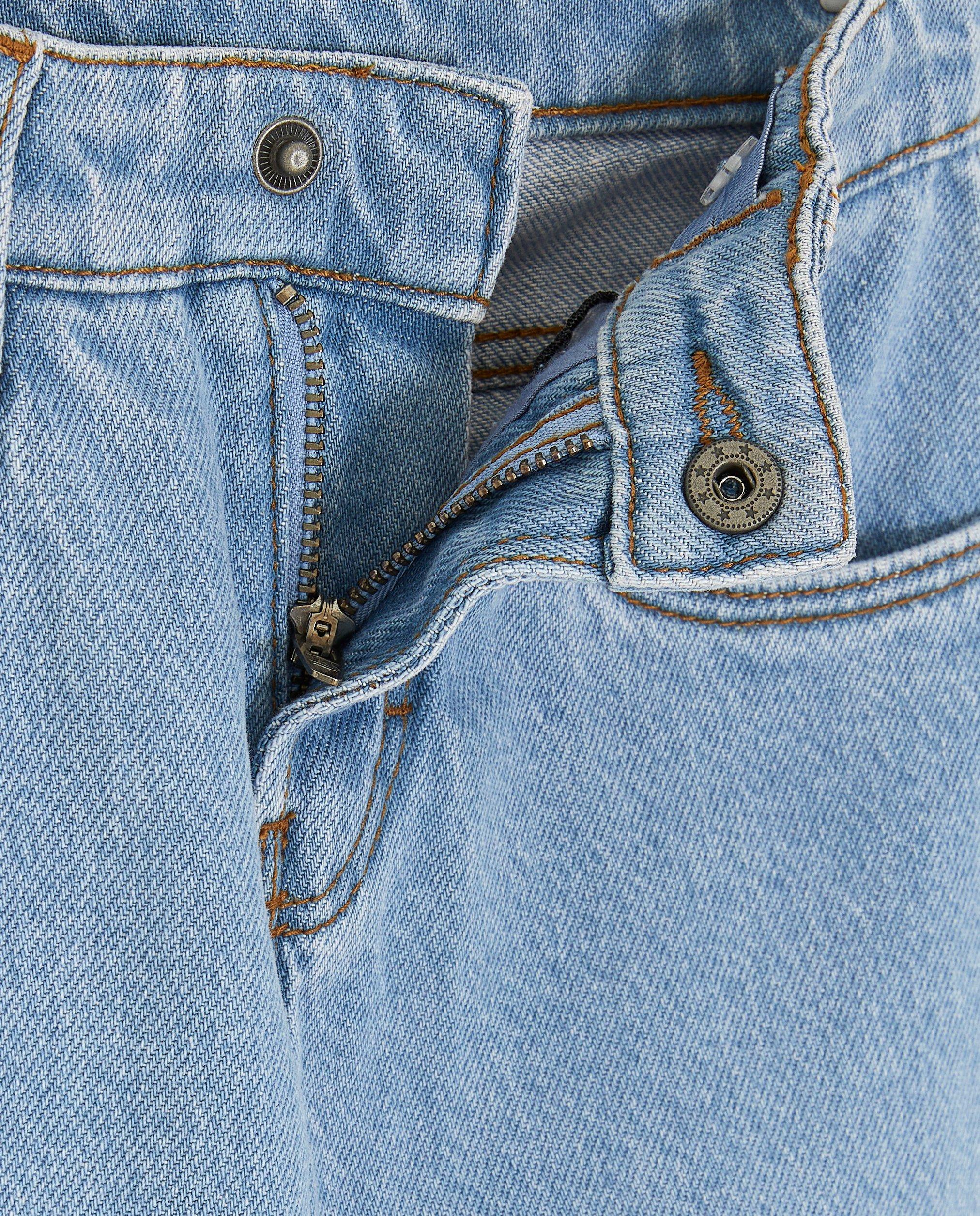 Jeans - Jeansbroek met geborduurde figuren, baggy fit
