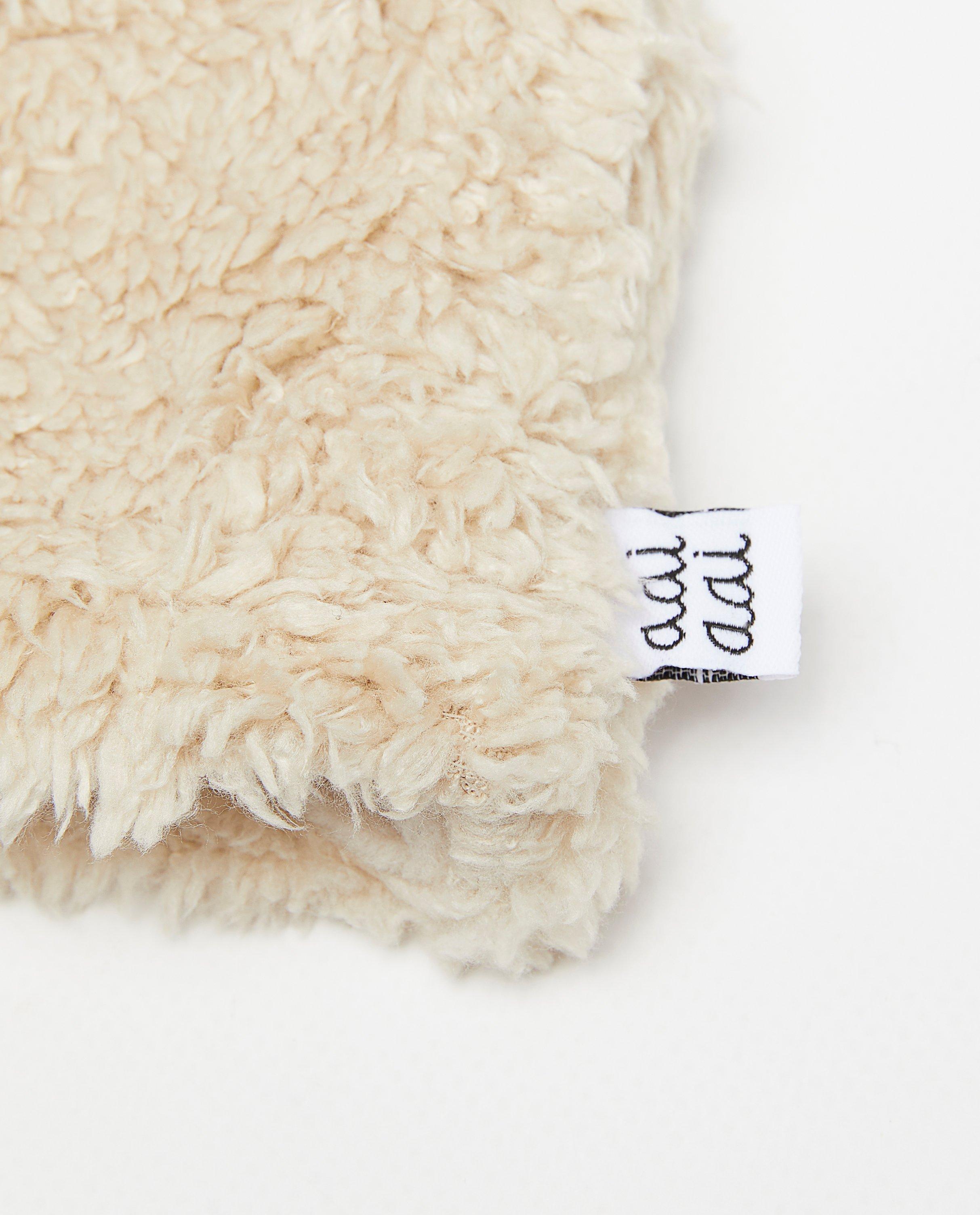Ronde sjaal van teddy, 2-7 jaar - Product Detail - lichtbruin - afbeelding nummer 3