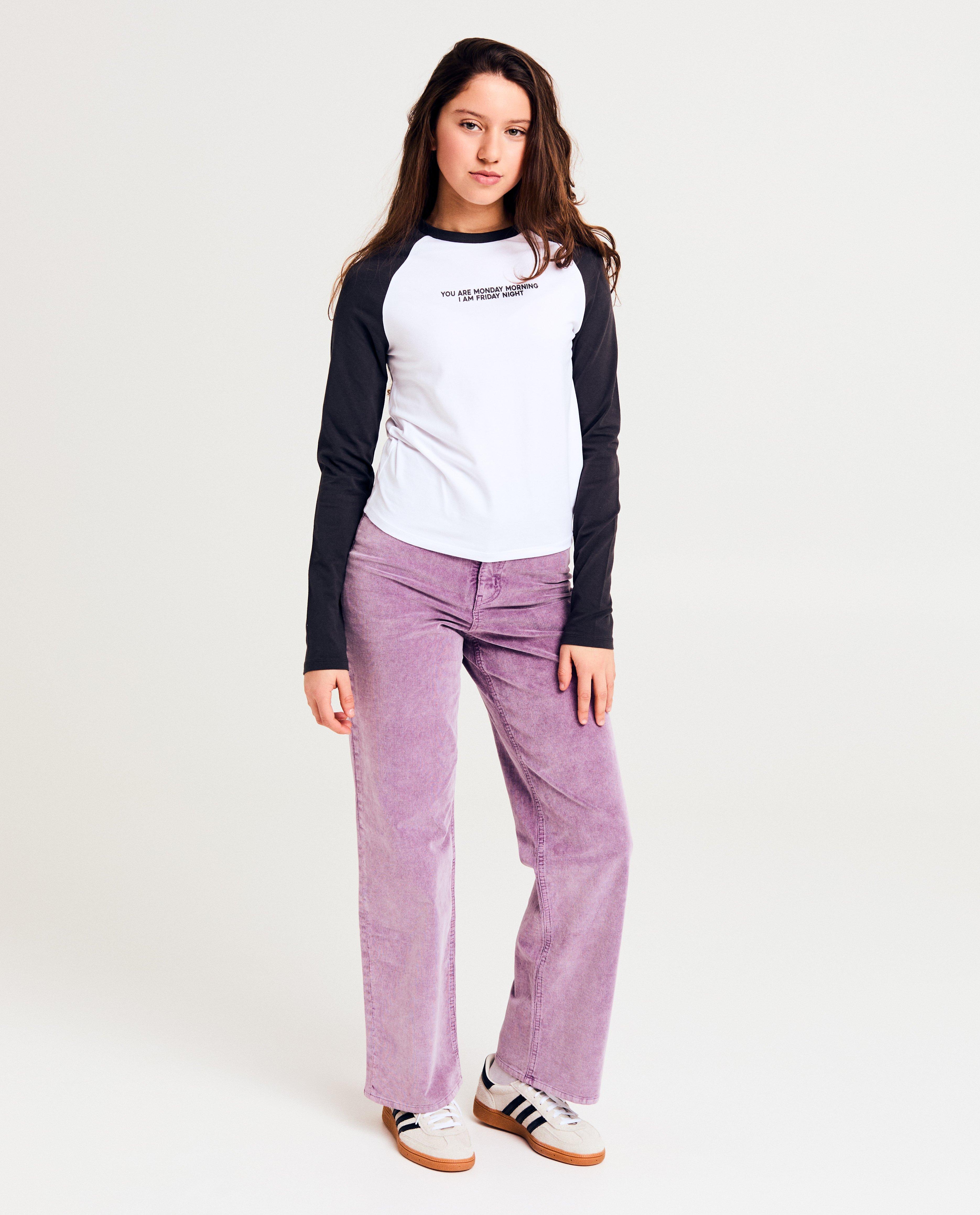 T-shirts - Longsleeve met opschrift