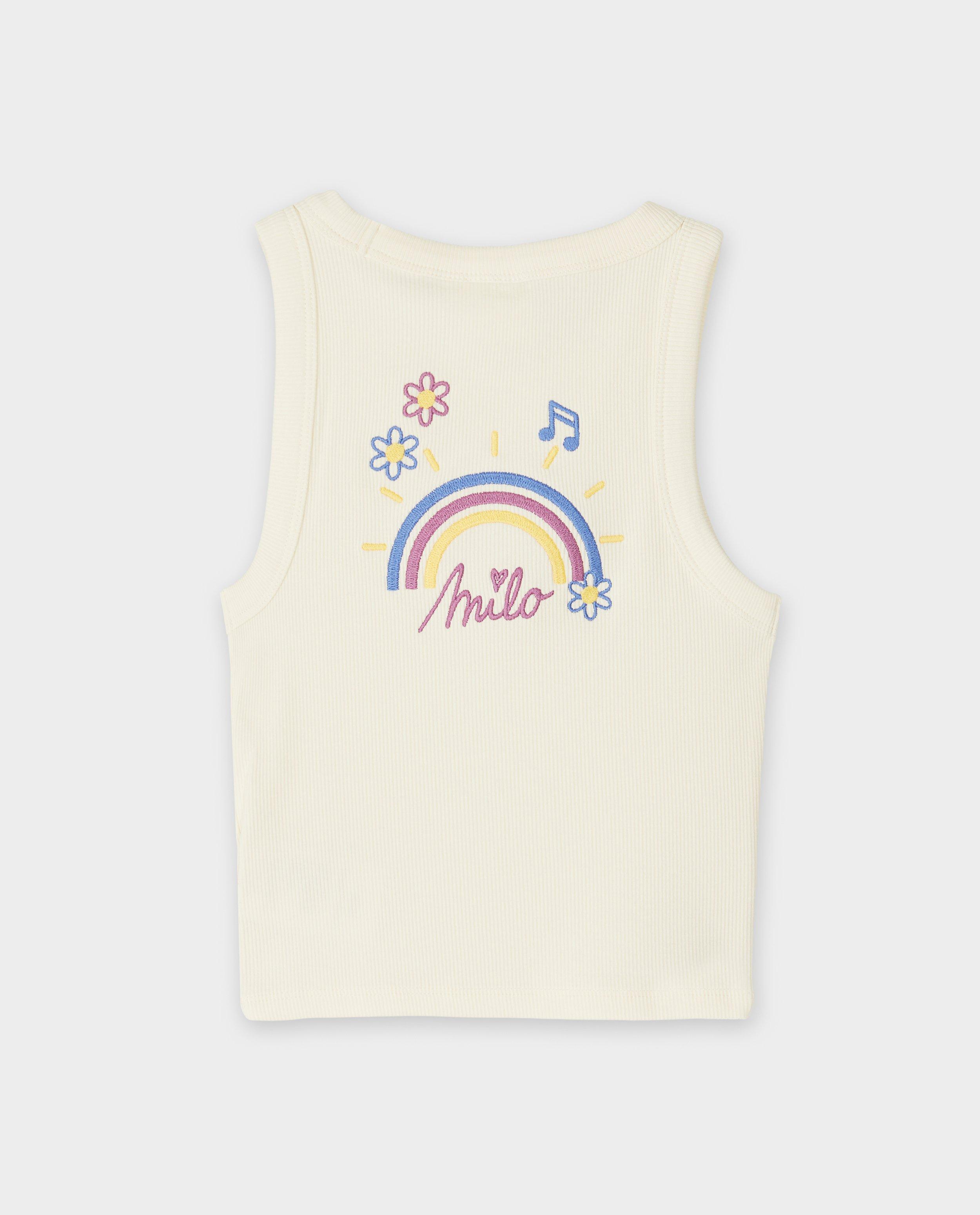 T-shirts - Top met borduursel, 6-14 jaar