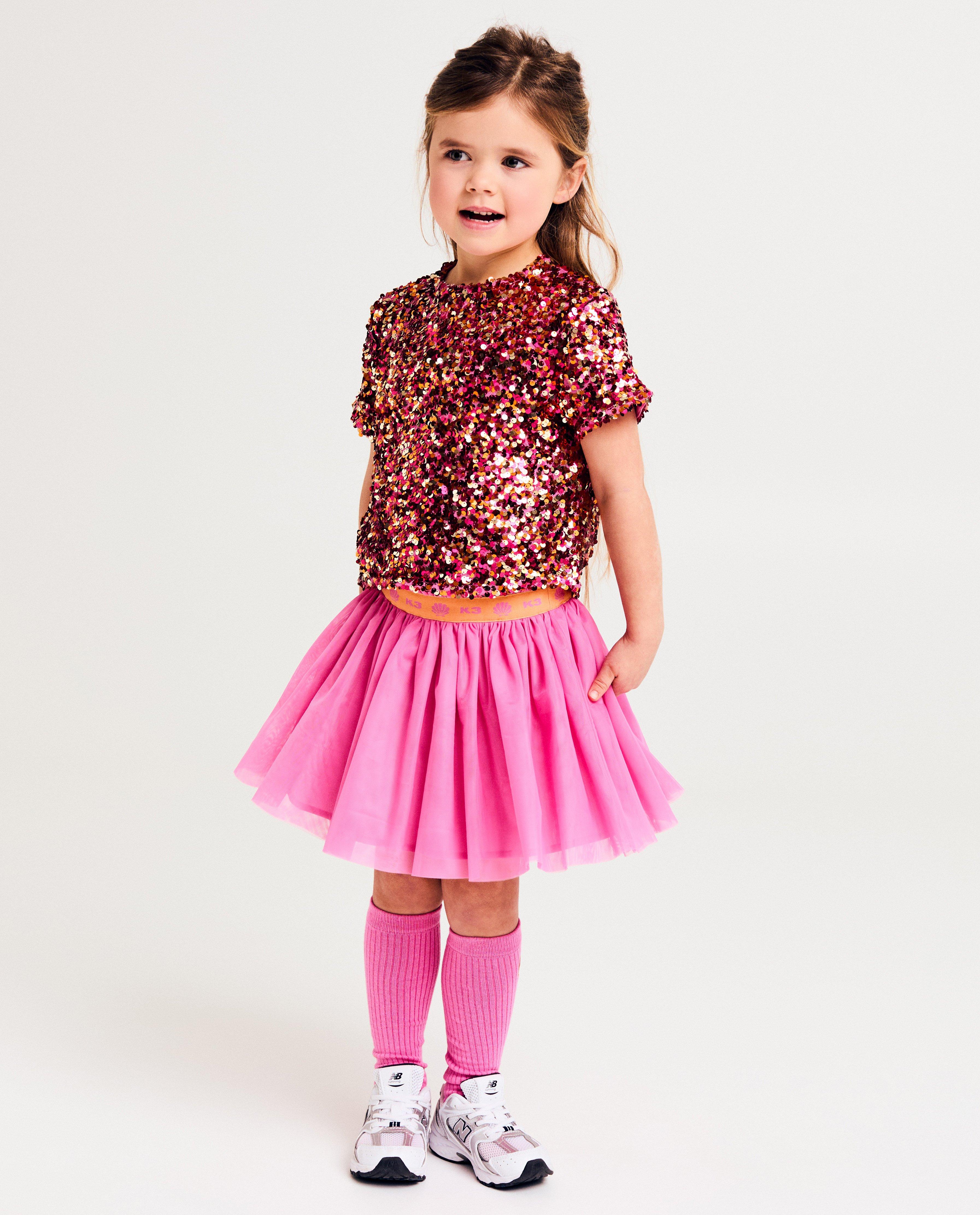 T-shirts - T-shirt met pailletten