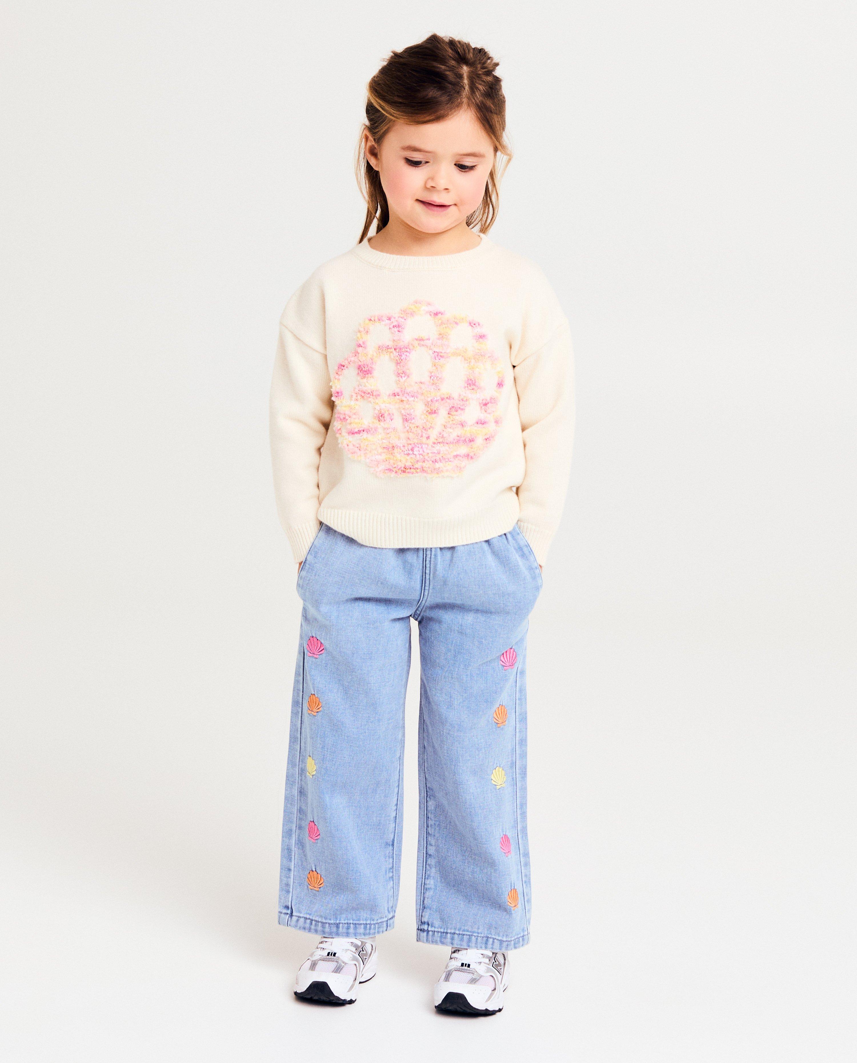 Pulls - Pull avec un coquillage en mesh