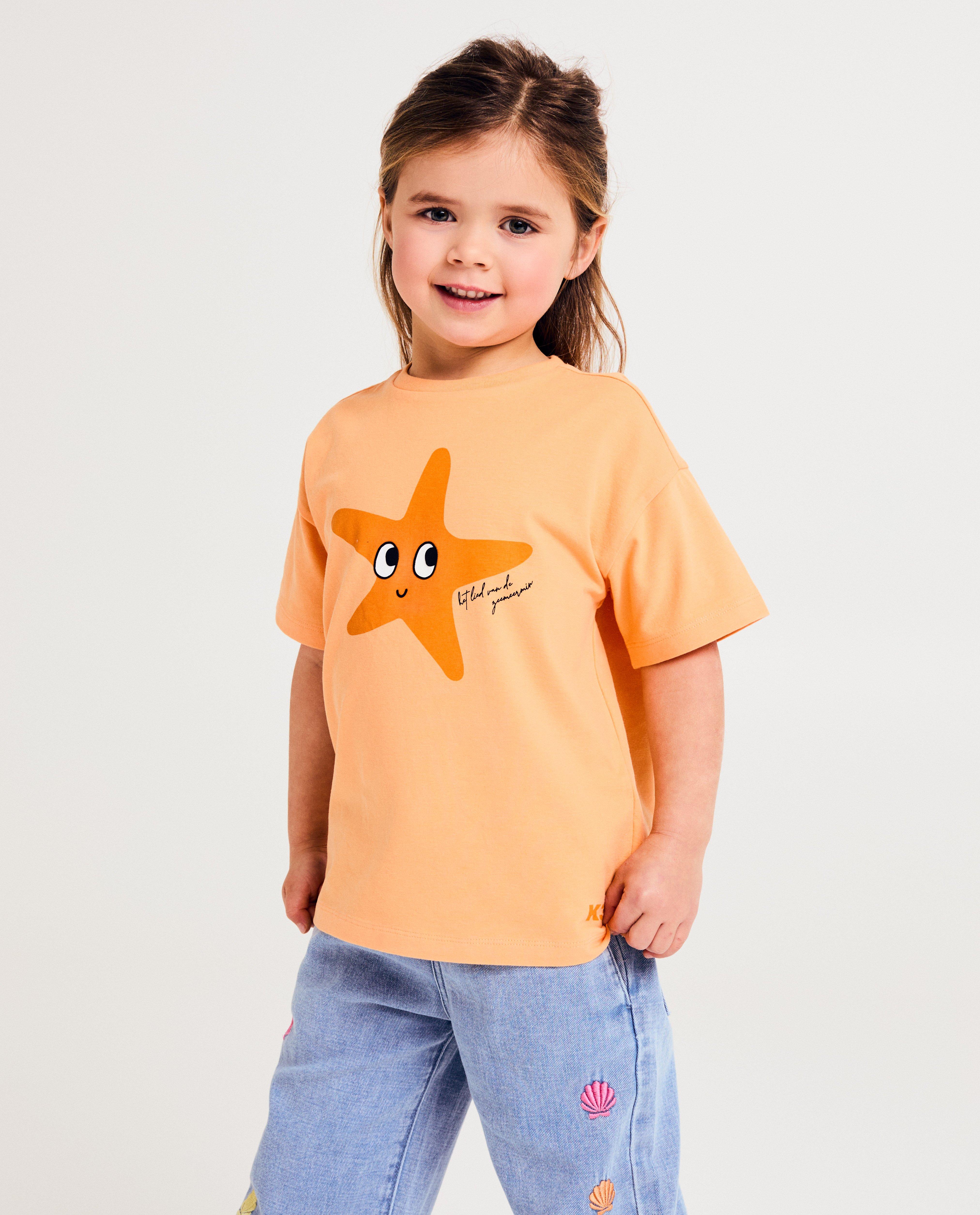 T-shirts - T-shirt met print zeester, unisex
