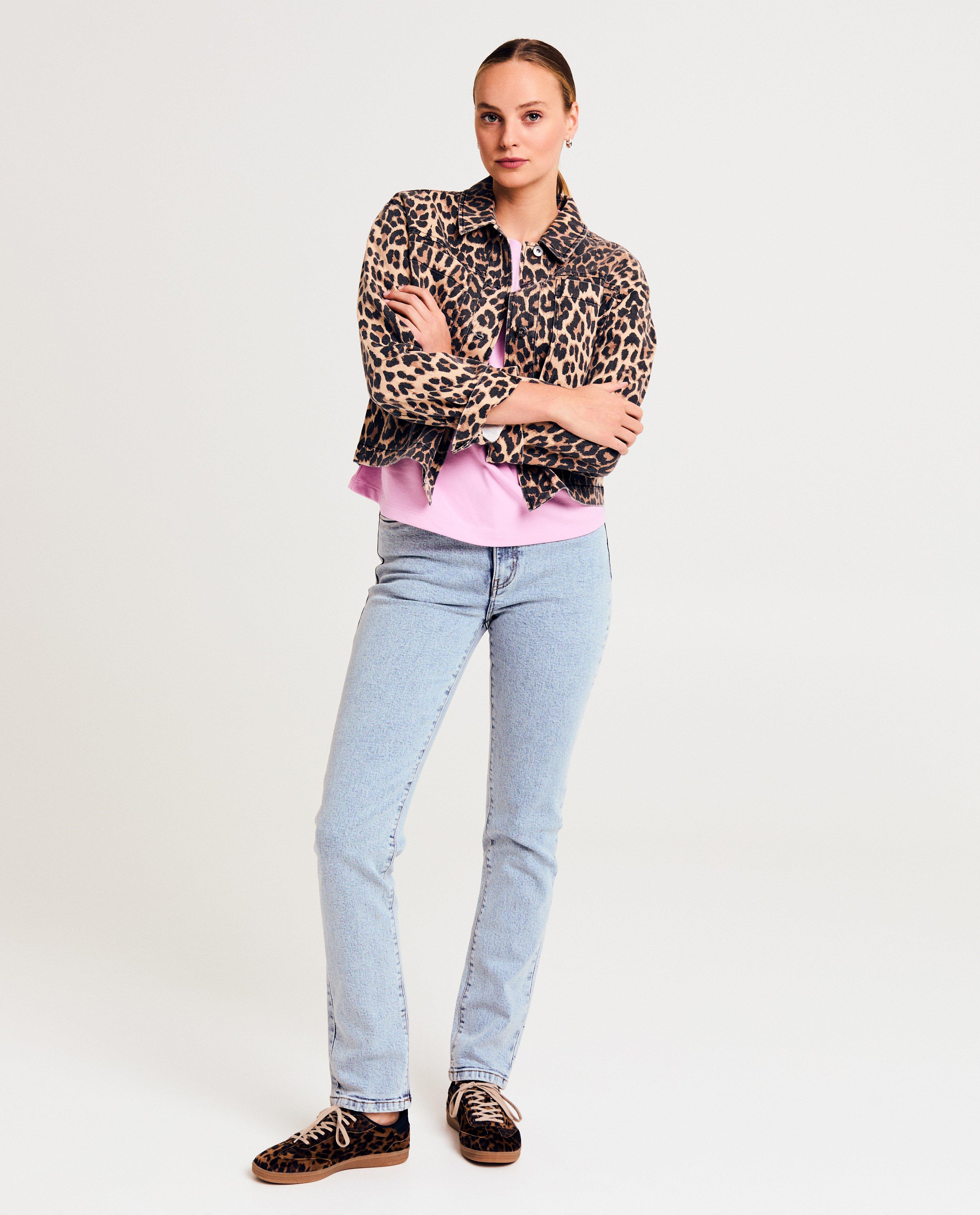 Blazers - Vest met luipaardprint