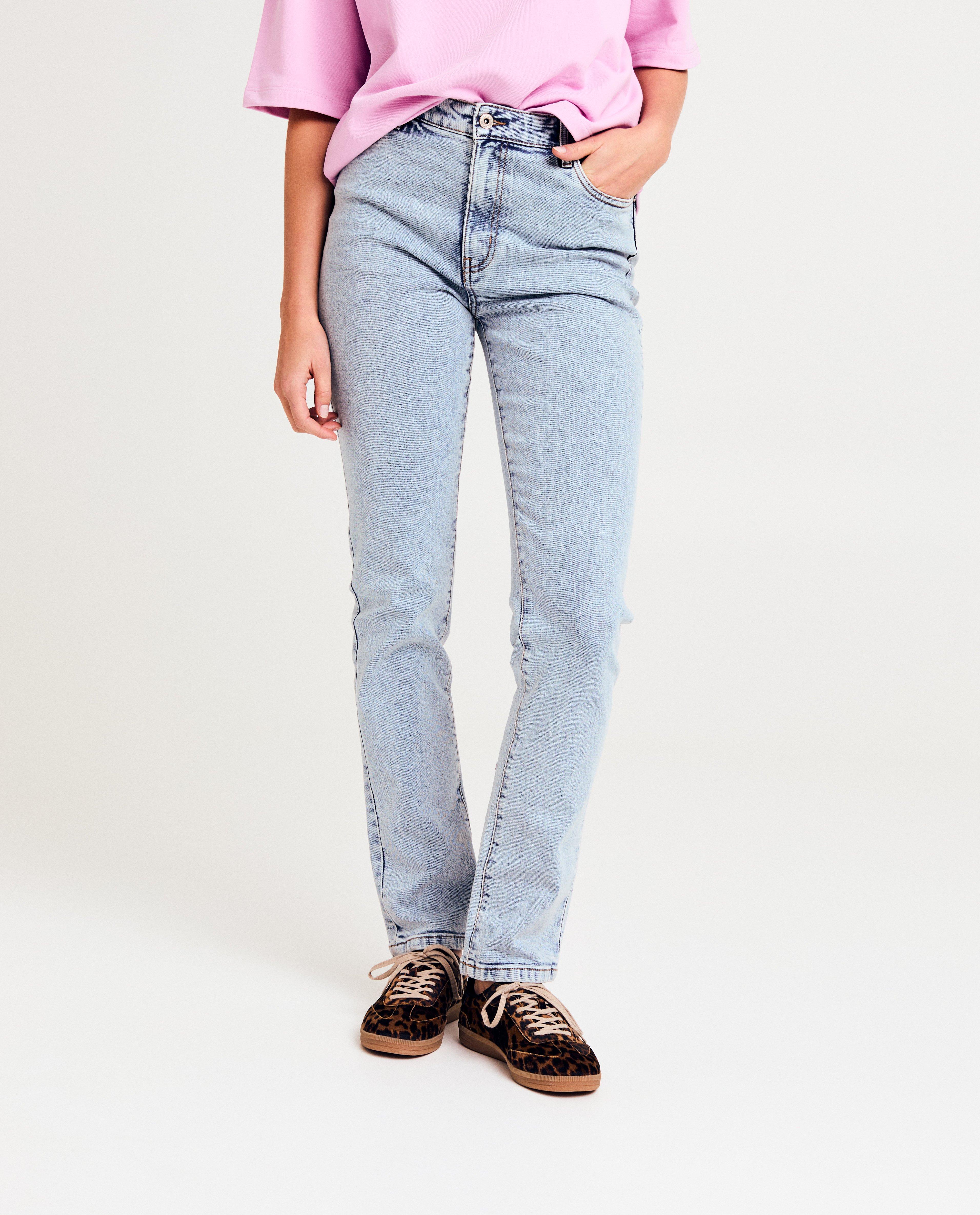 Jeans - Lichtblauwe jeans, straight fit