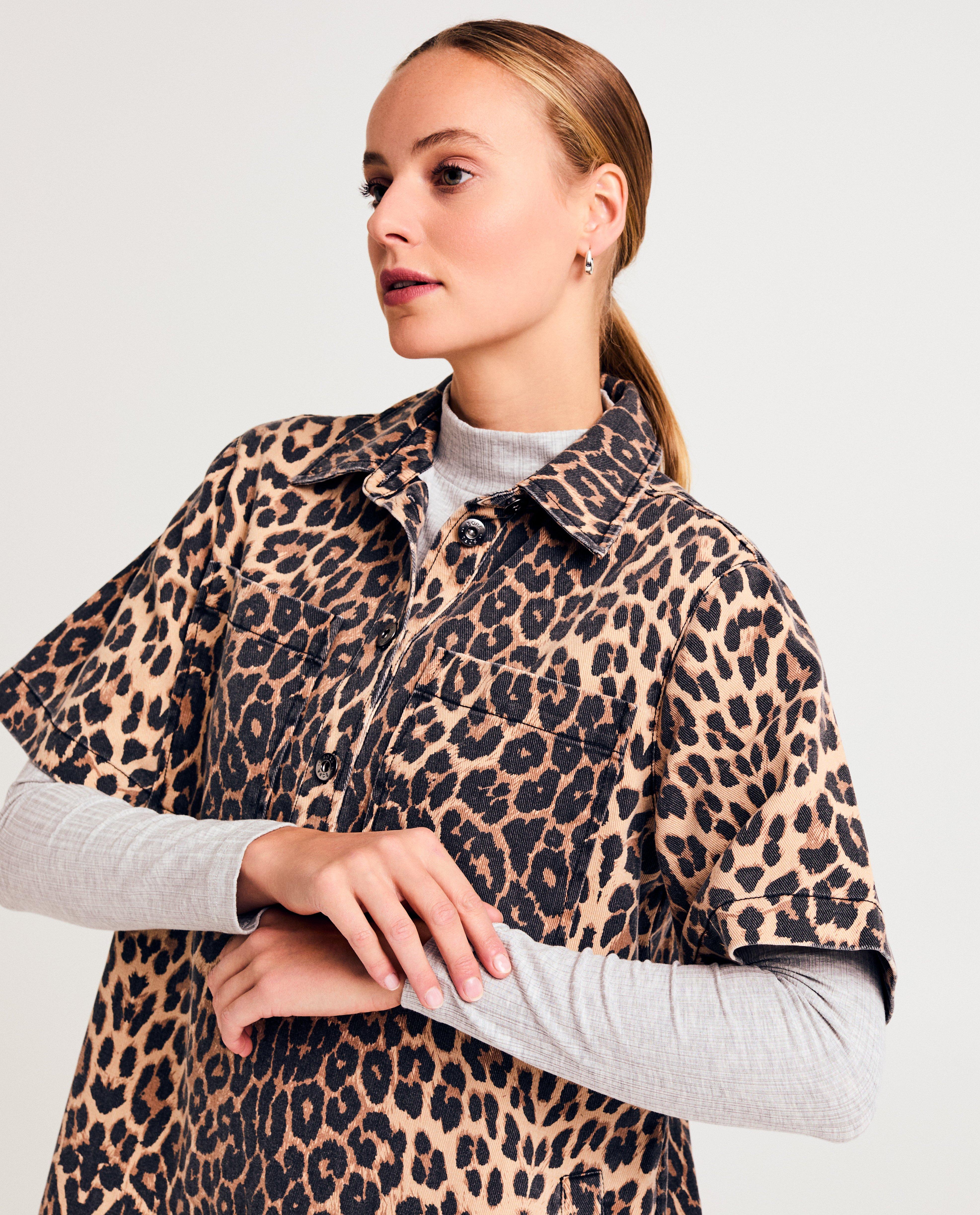 Kleedjes - Jurk met luipaardprint