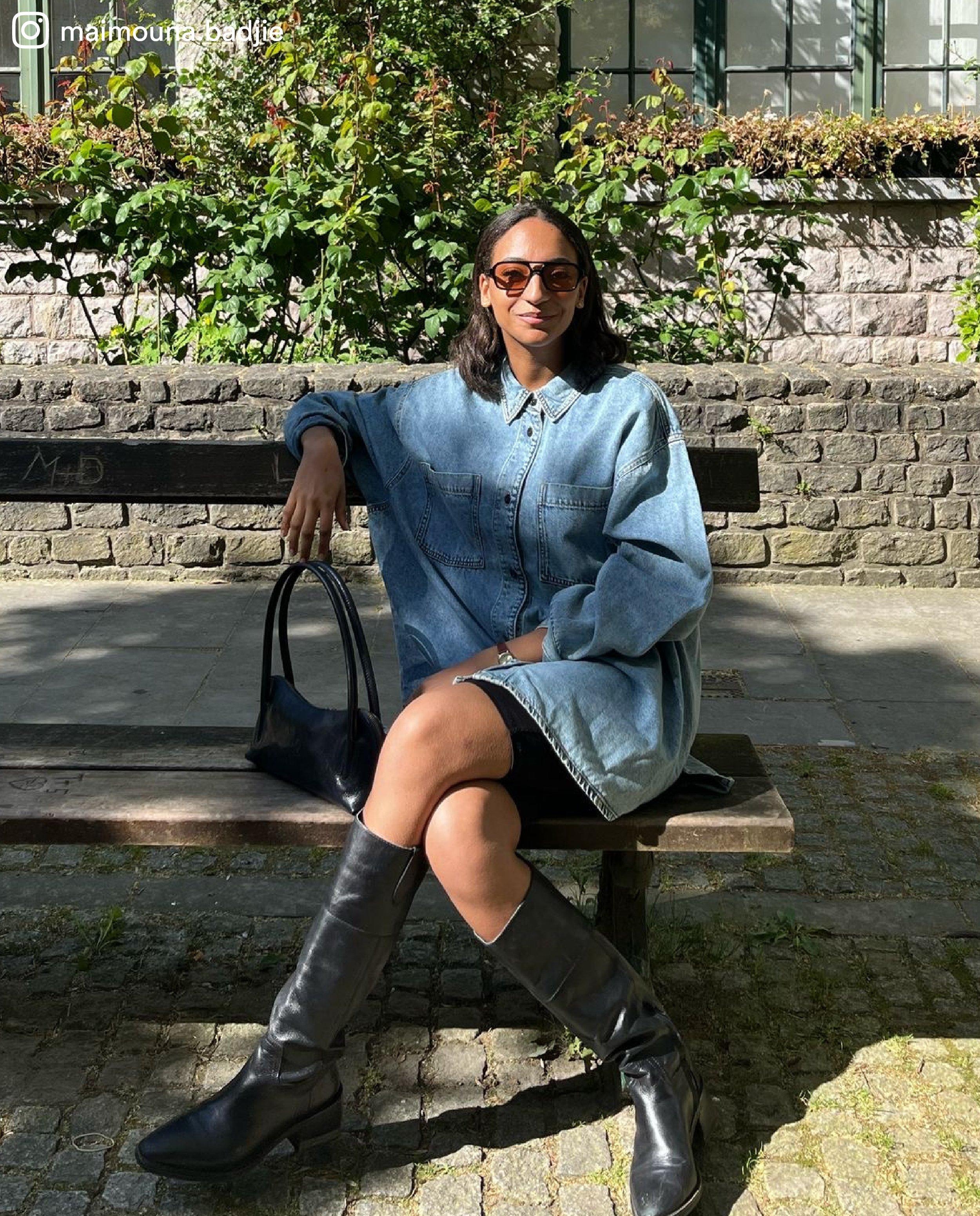 Chemisier bleu en jeans - null - Sora