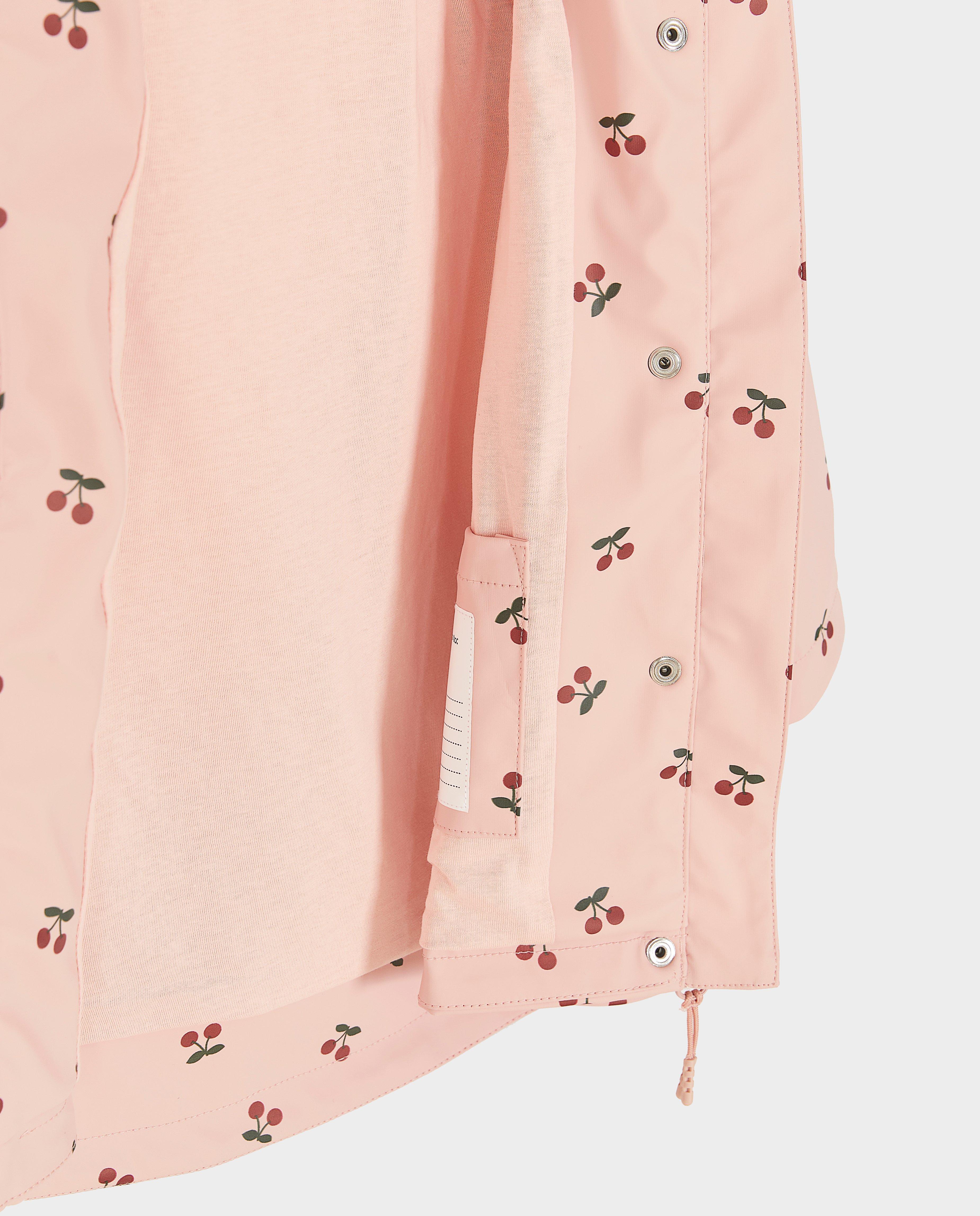 Poncho's en teddy's - Jas met kersenprint