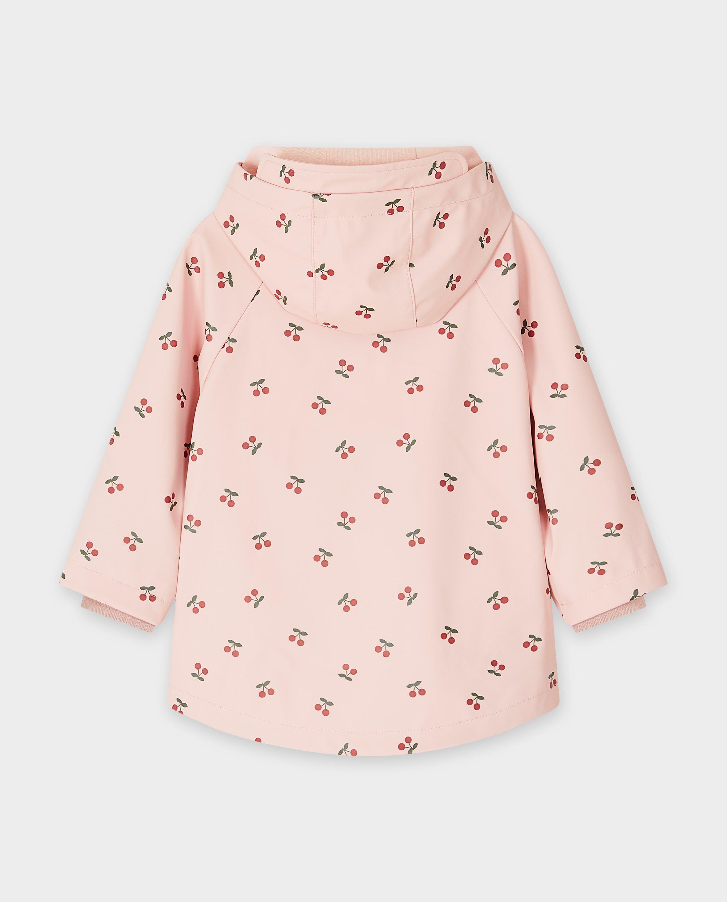 Poncho's en teddy's - Jas met kersenprint